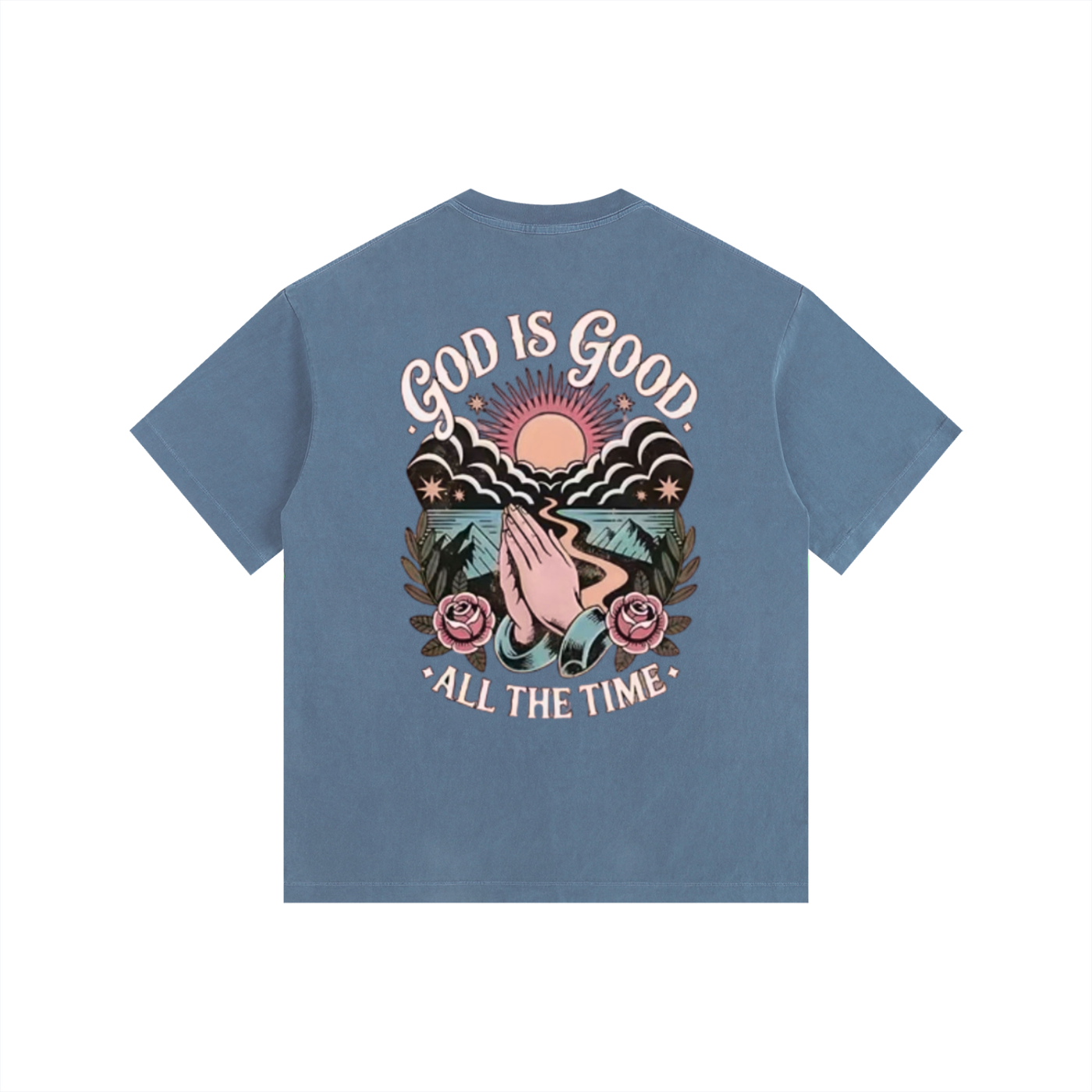 Child of God Vintage Washed Oversized Cotton T-Shirt