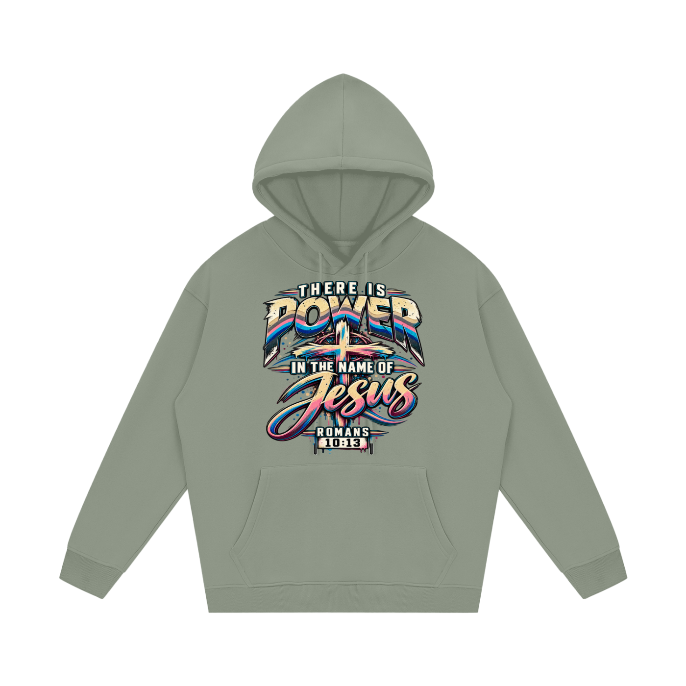 Romans 10:13 Unisex Fleece Hoodie