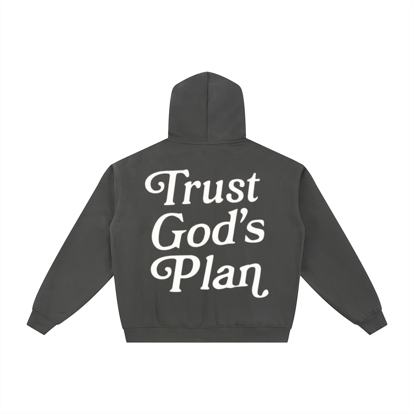 "His Love Never Fails" Essential Fleece Zip-Through Hoodie