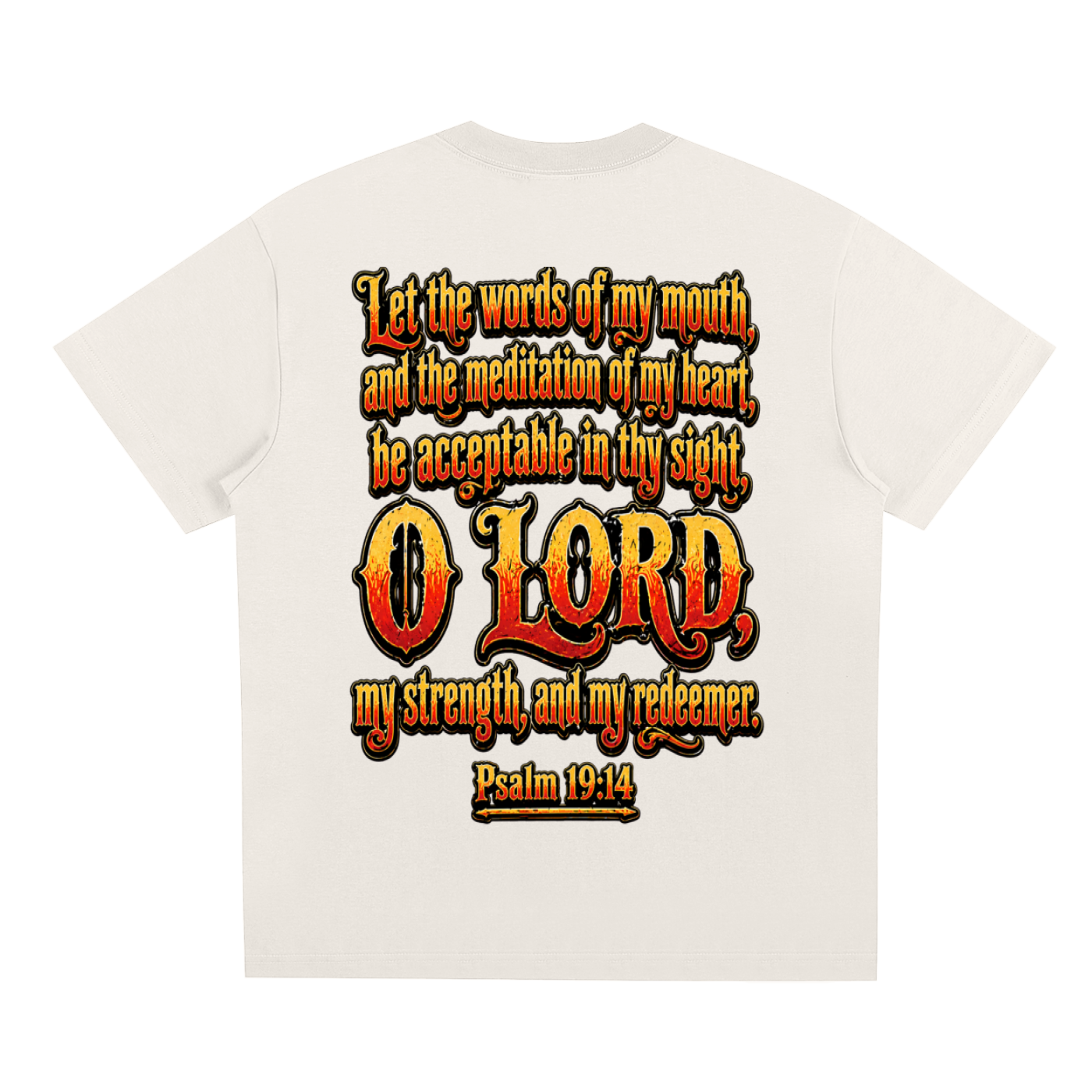 Psalm 19:14 Sorona Quick-Dry Cooling T-Shirt
