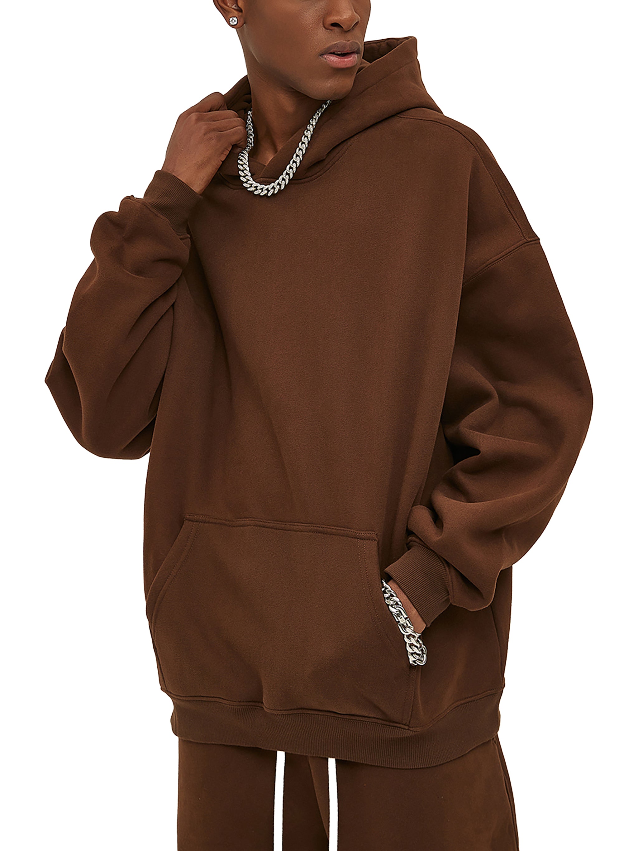 "Connect with God" Oversize Fleeced Hoodie