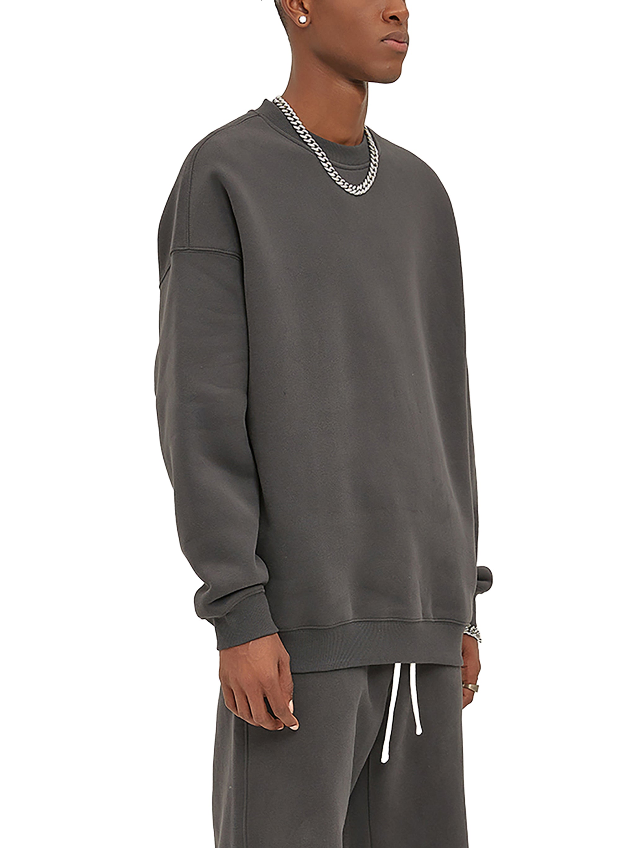 "God is working" Fleeced Sweatshirt