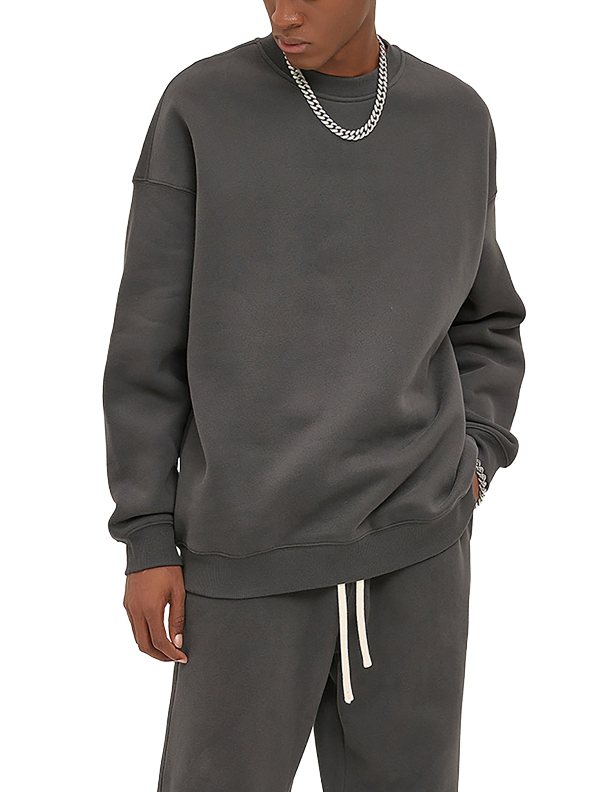 "God is working" Fleeced Sweatshirt