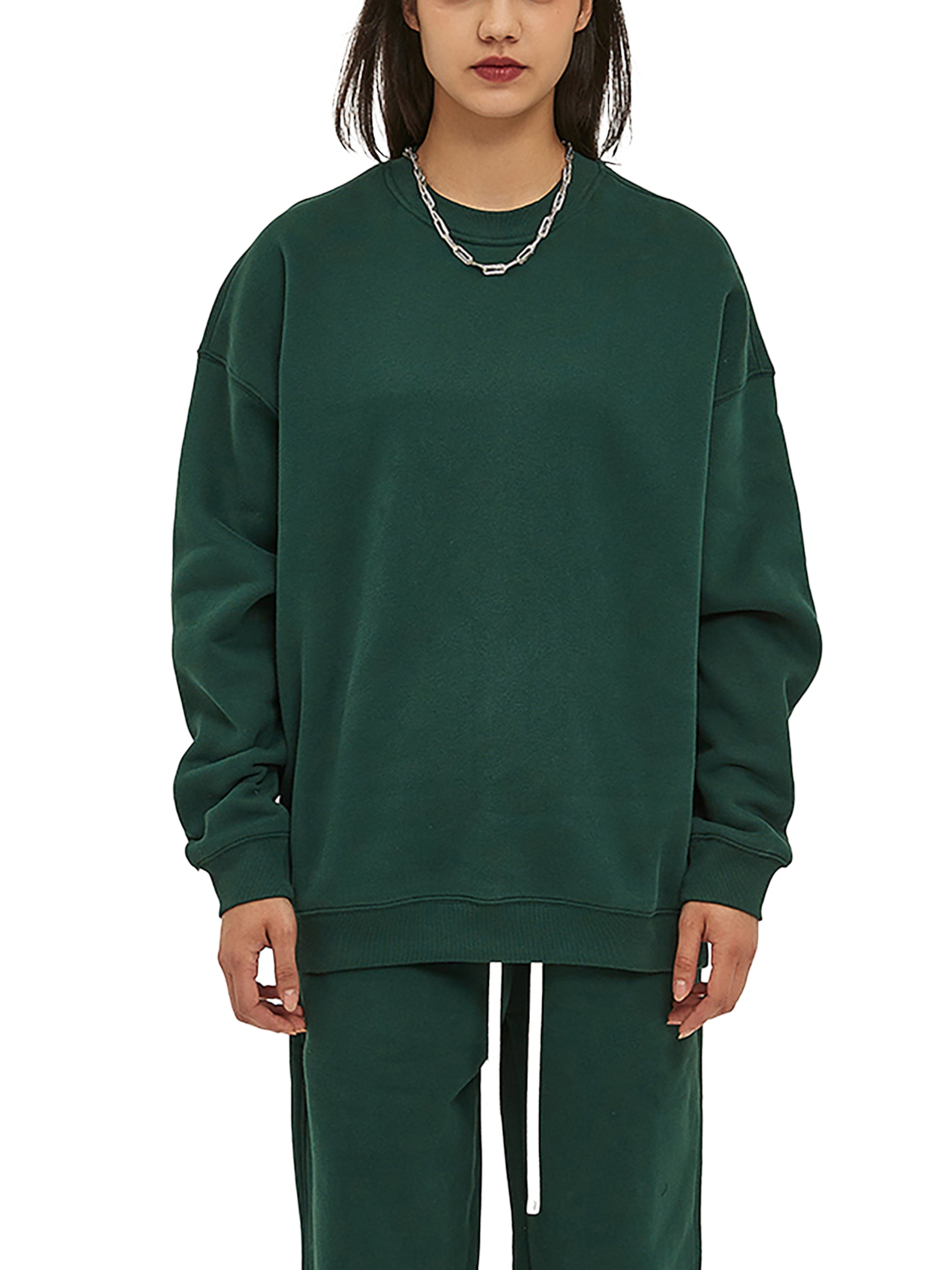 "God is working" Fleeced Sweatshirt