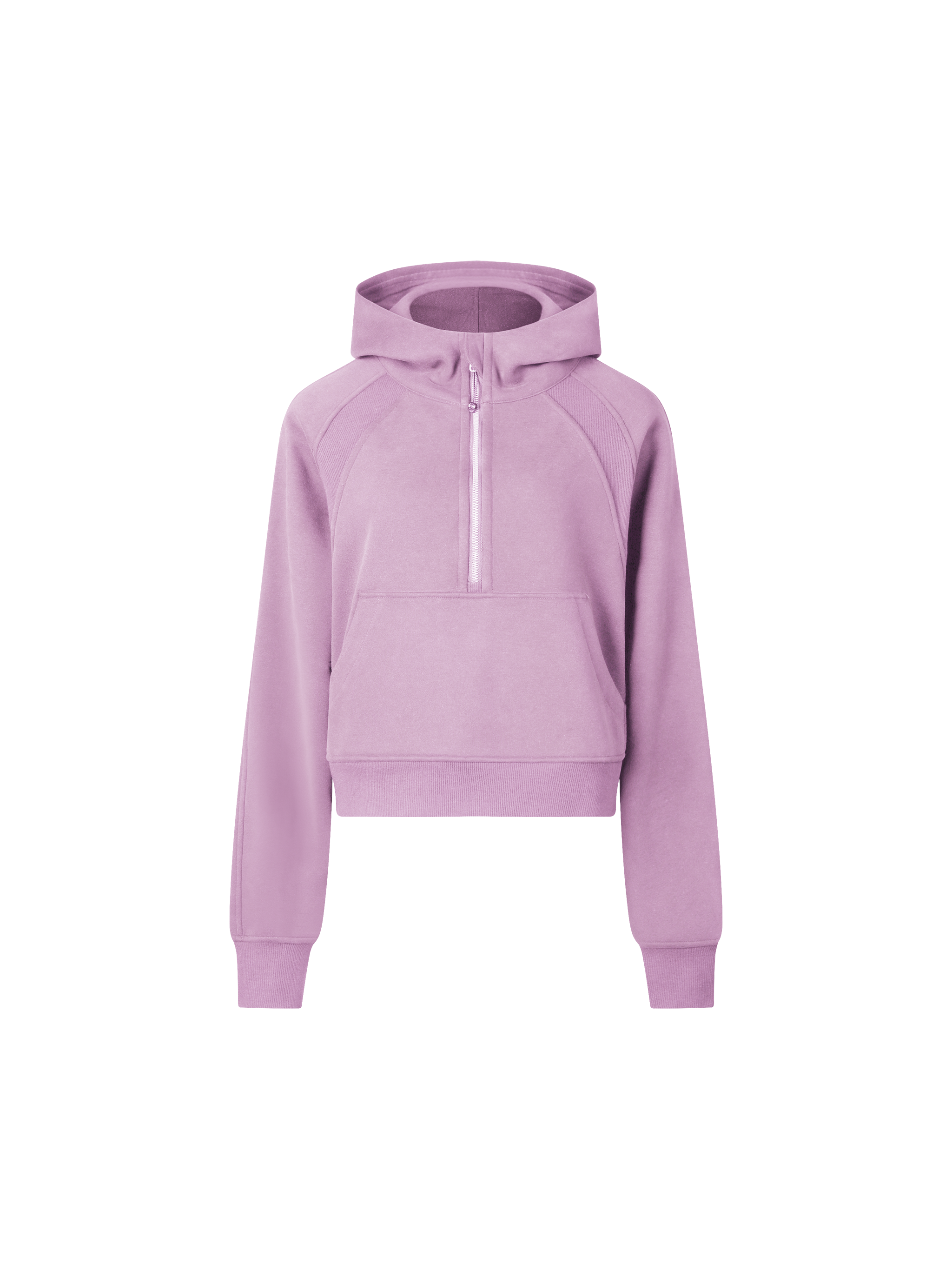 Jesus Loves You Cropped Half-Zip Hoodie