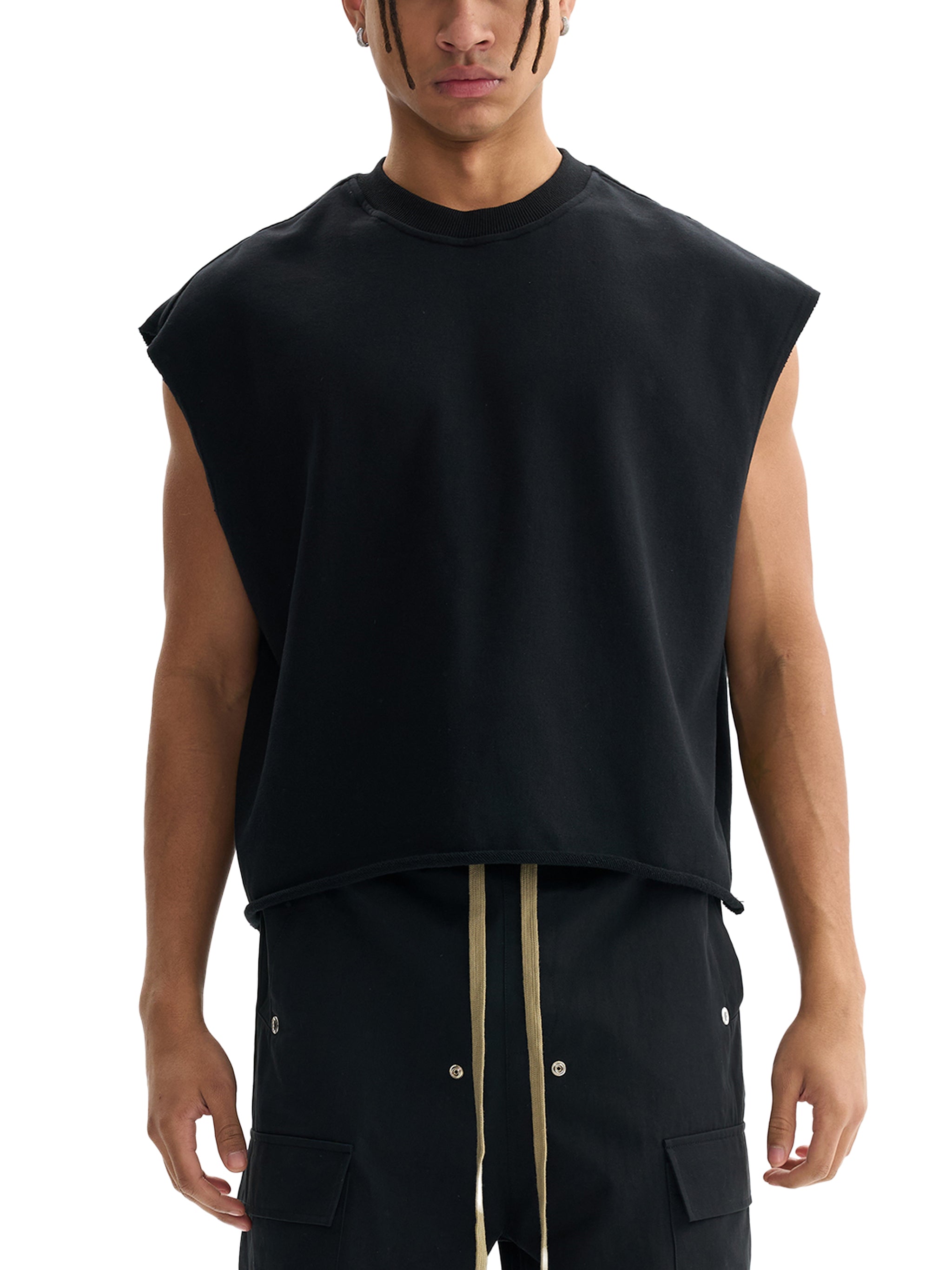 Psalm 34 French Terry Boxy Tank Top