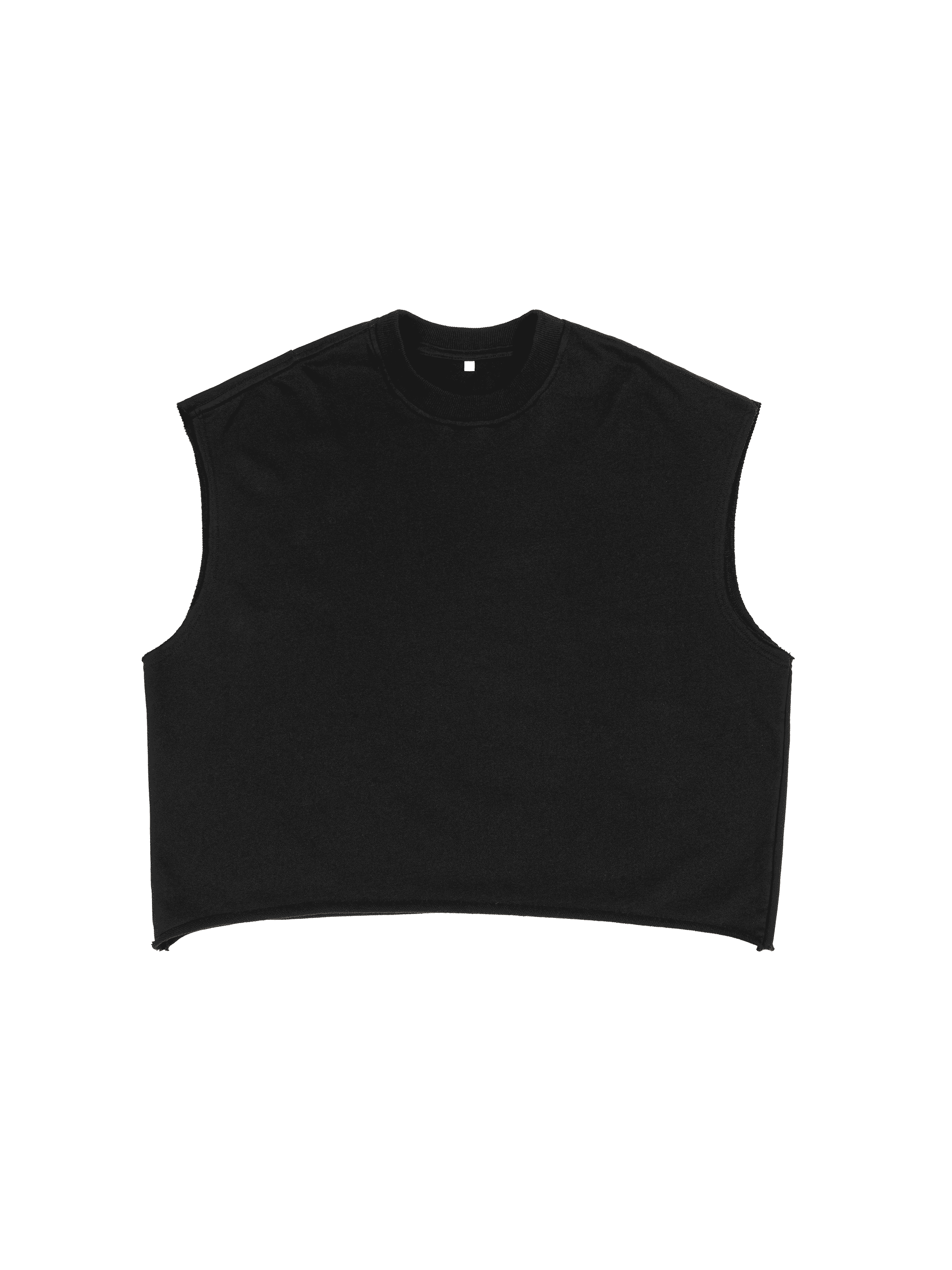 When the cloud appears French Terry Boxy Tank Top