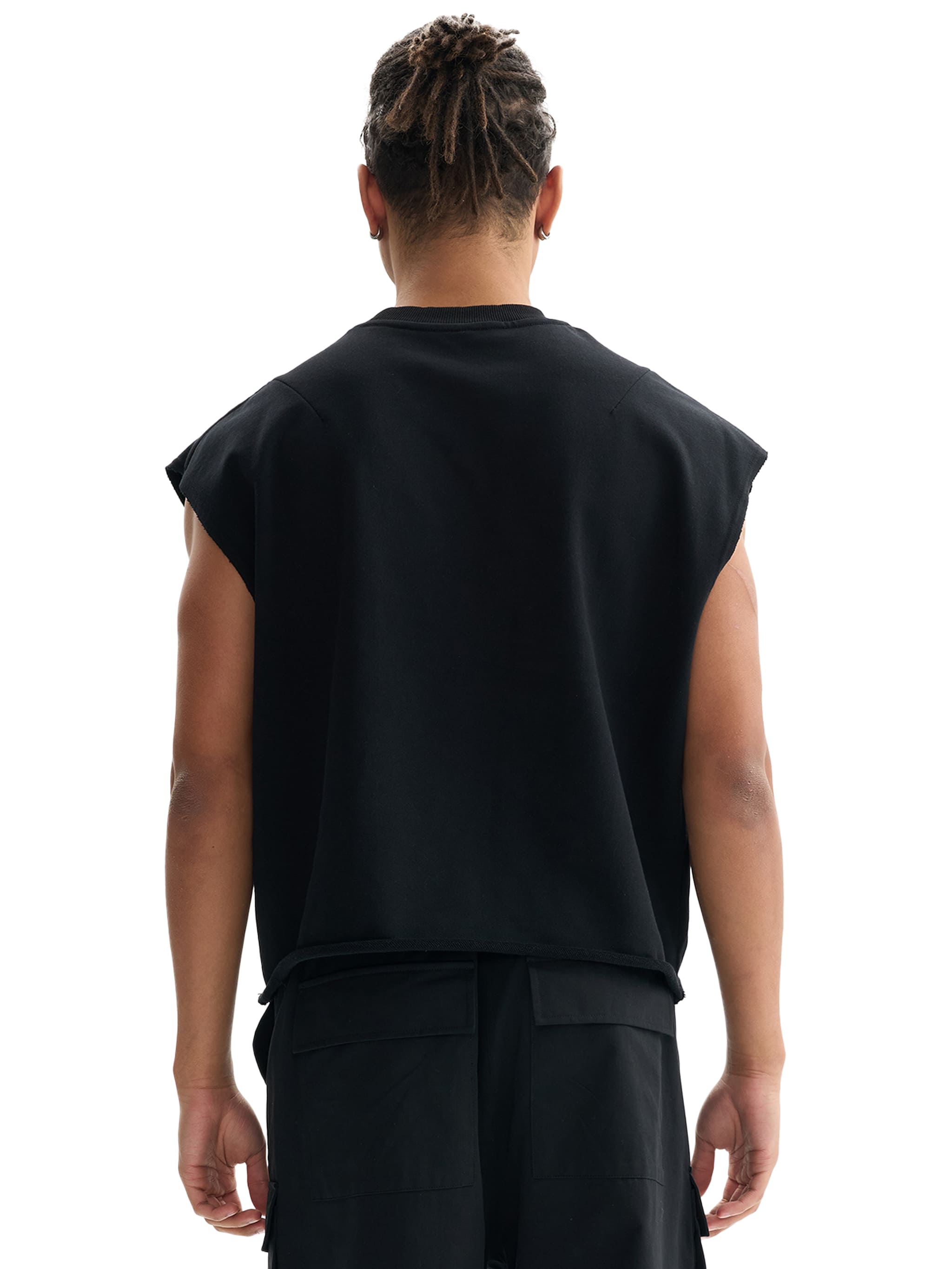 When the cloud appears French Terry Boxy Tank Top