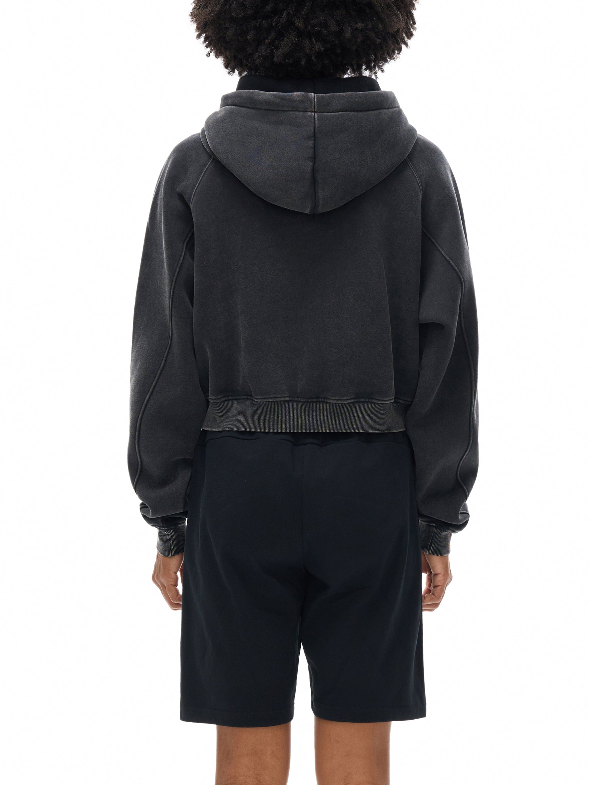 "Spread the Gospel" Women's Snow Washed Cropped Hoodie