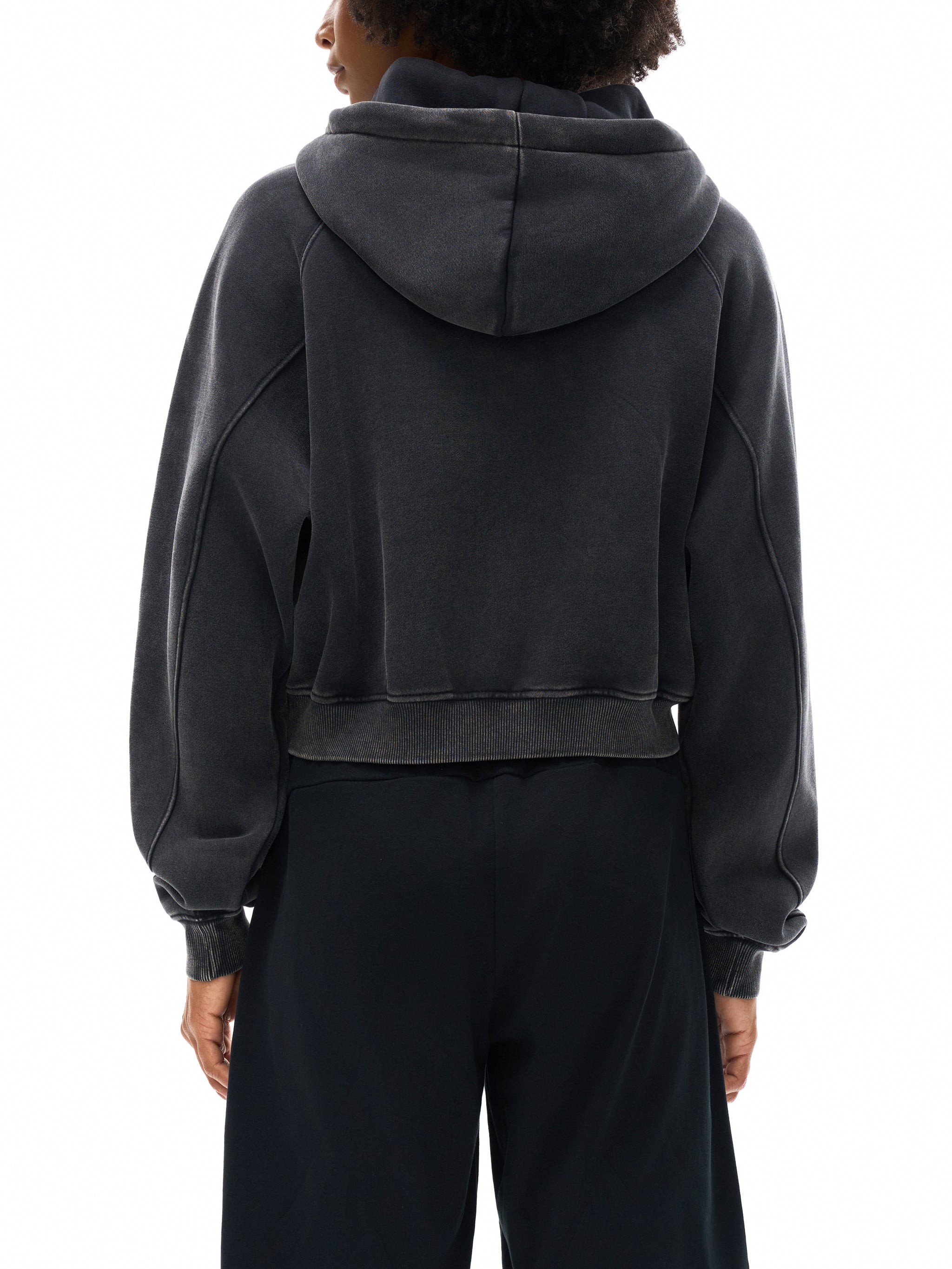 "Spread the Gospel" Women's Snow Washed Cropped Hoodie