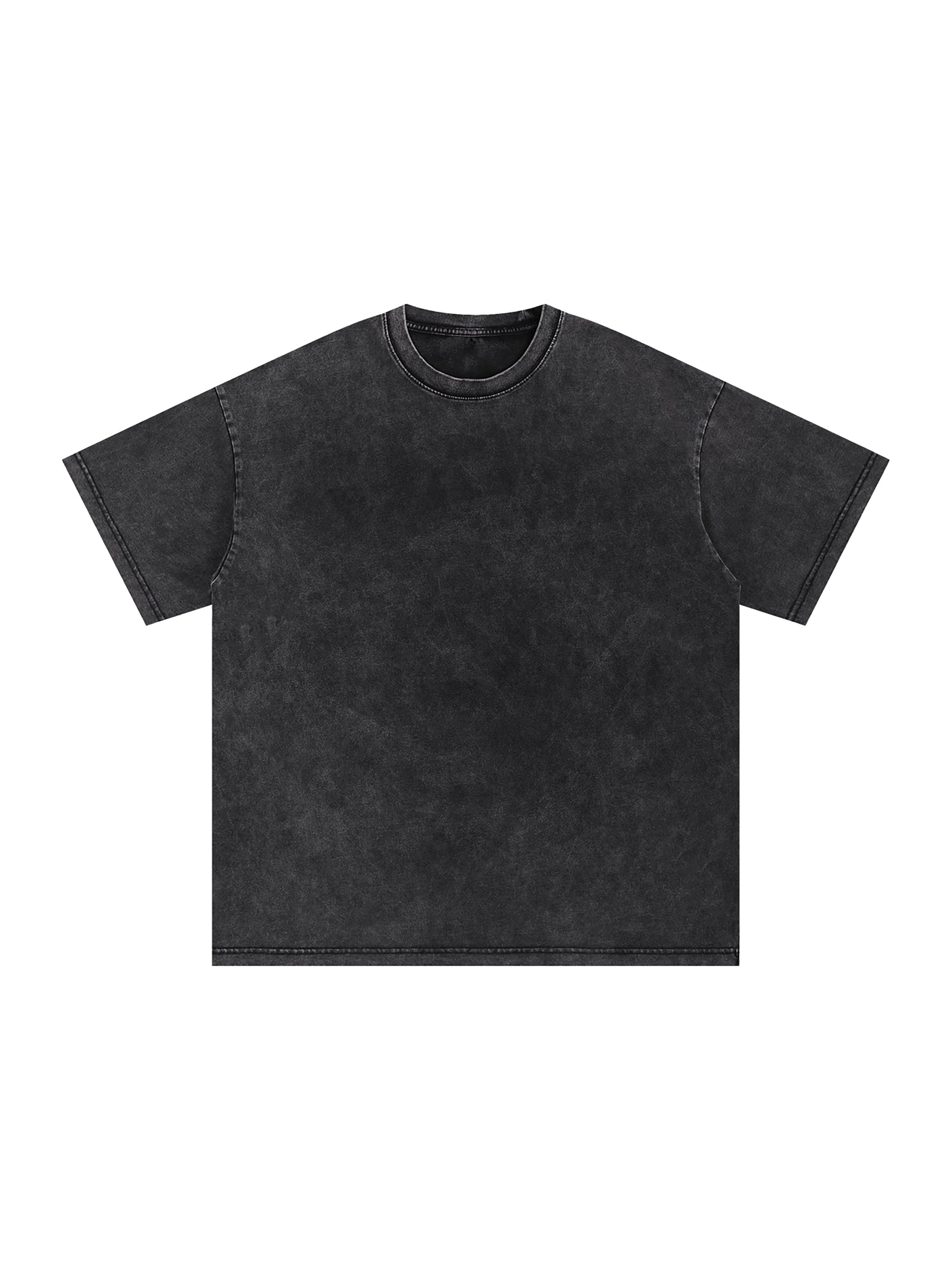 Praise/Barak the Lord Snow Washed Oversized Cotton T-Shirt