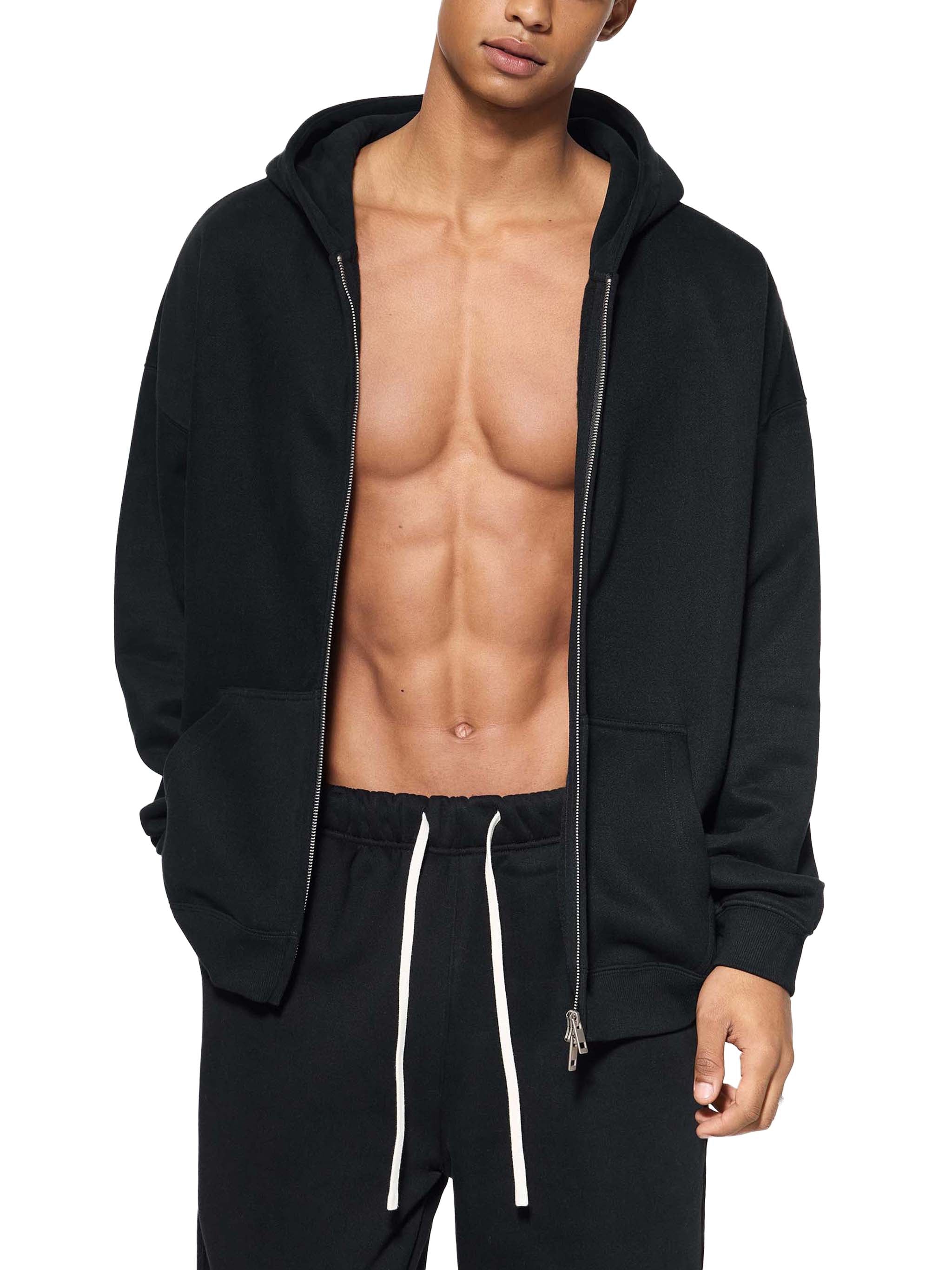 "His Love Never Fails" Essential Fleece Zip-Through Hoodie