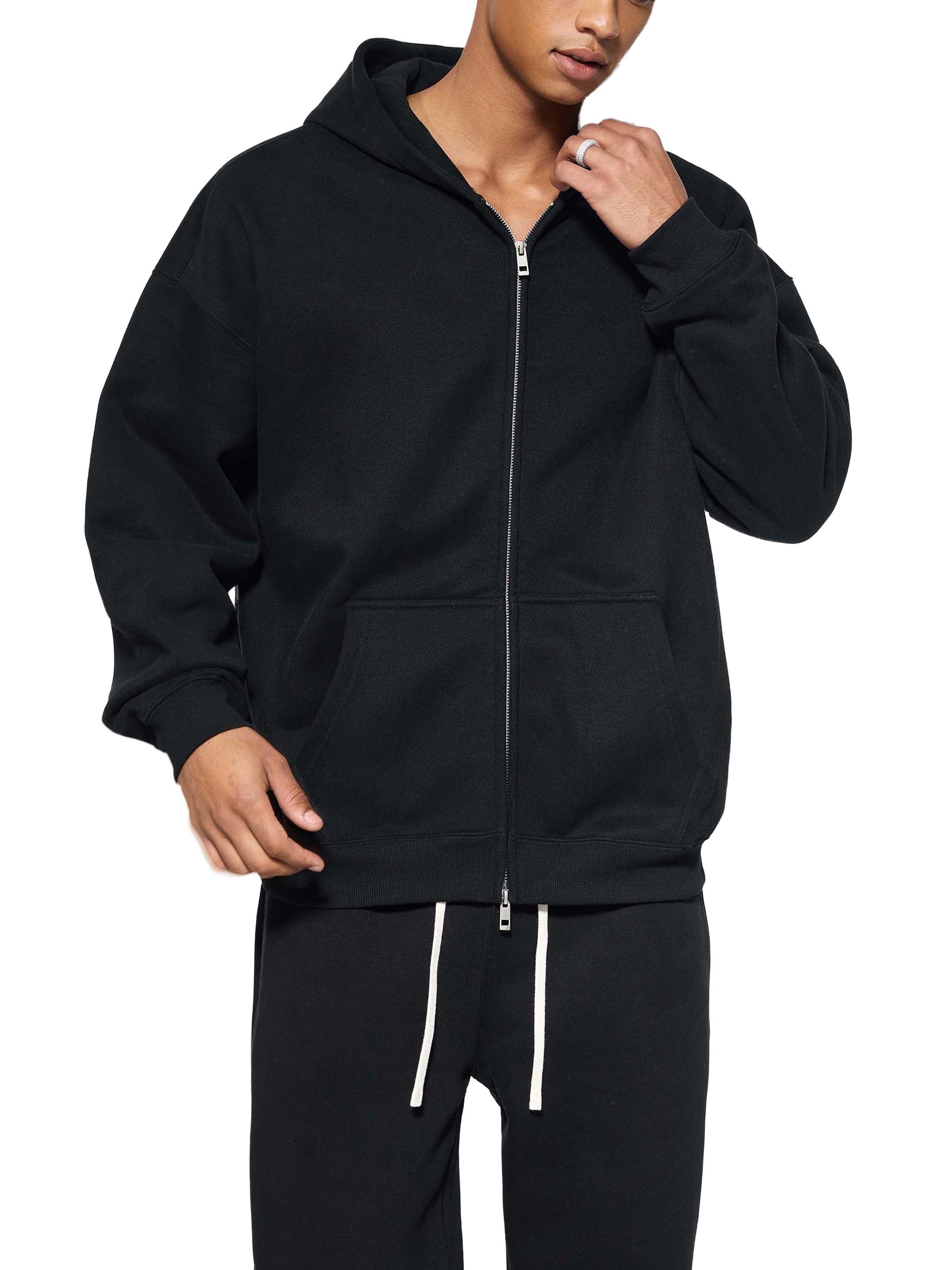 "His Love Never Fails" Essential Fleece Zip-Through Hoodie