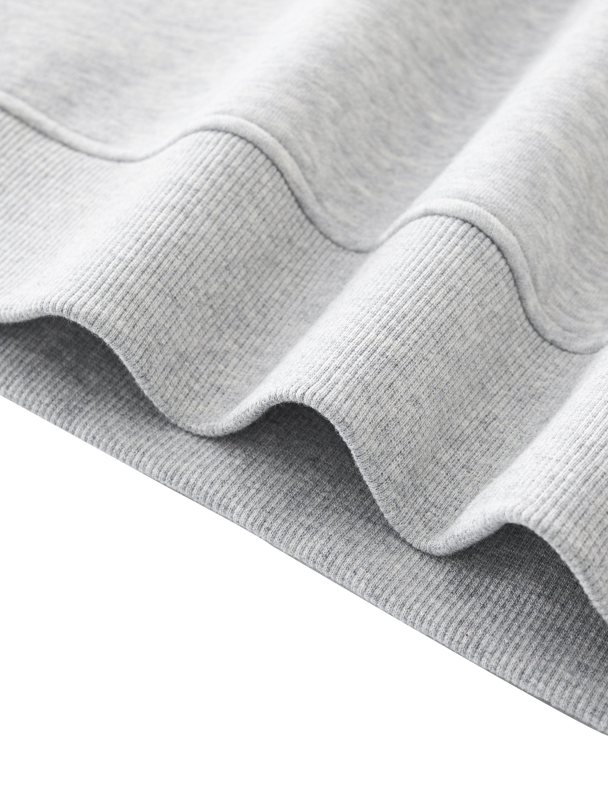 "Romans 8:28" Essential Fleece Mock-Neck Crew Sweatshirt