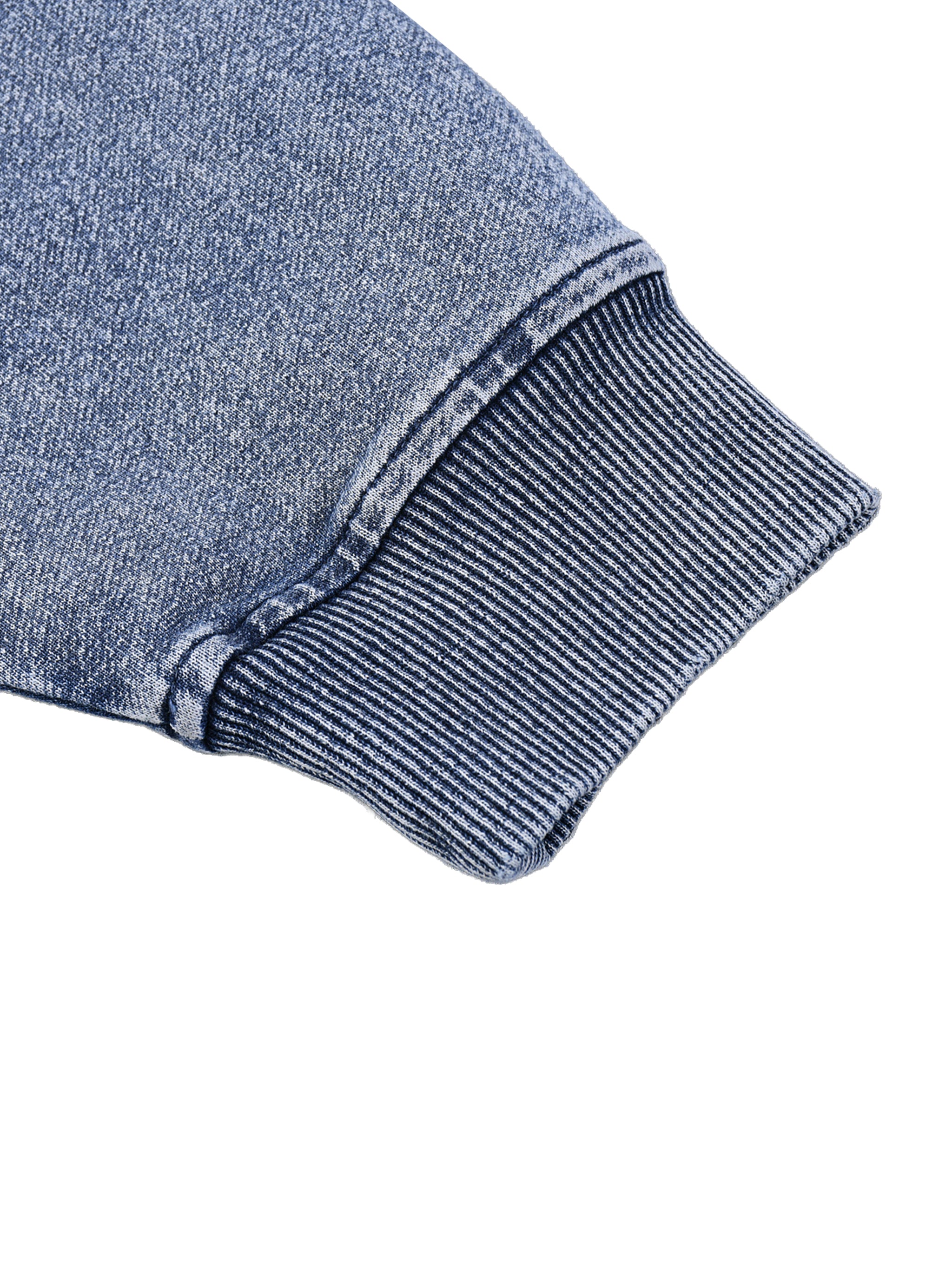 "Jesus is Near" Snow Wash Oversized Zip-Up Hoodie