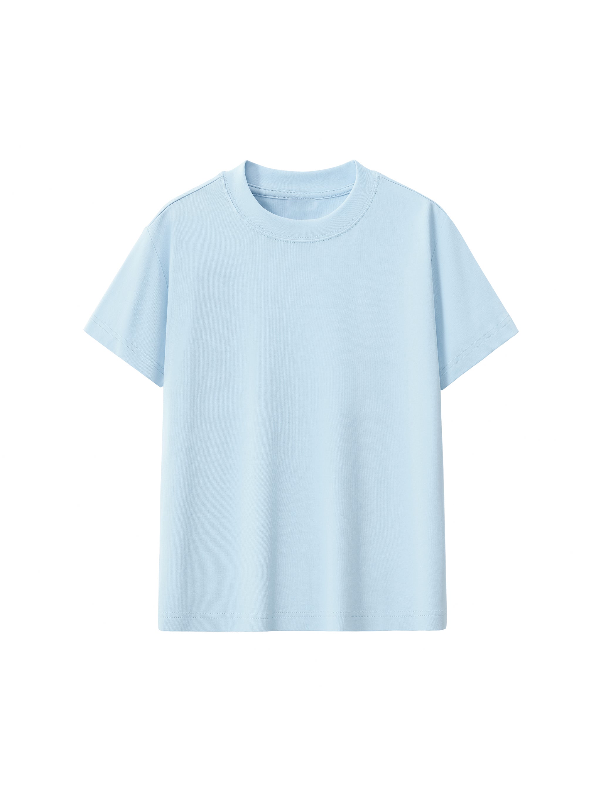 TITLWAYH Essential Bodycon Crewneck T-Shirt