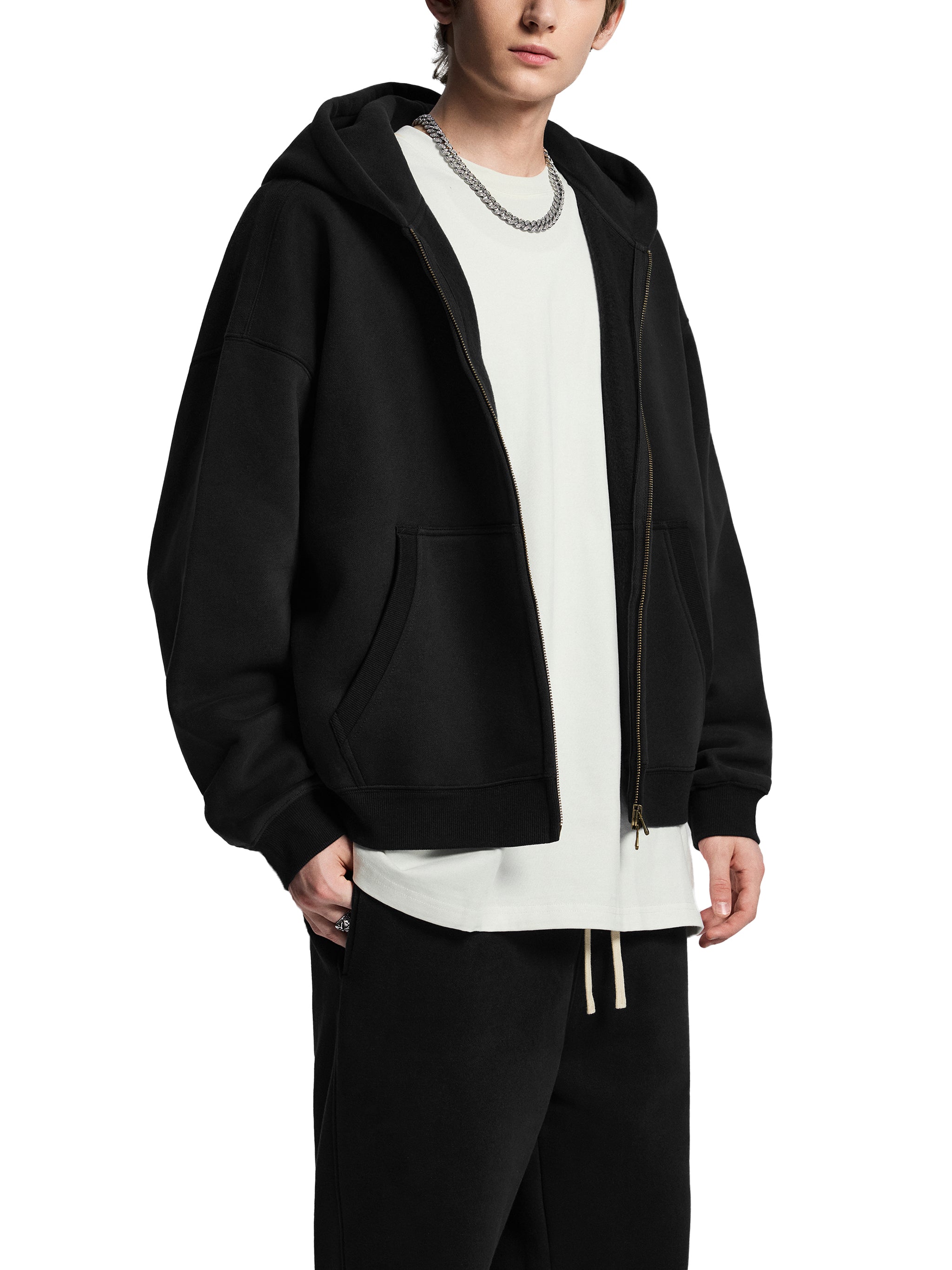 Left Behind/Aliens Essential Oversized Fleece Boxy Hoodie