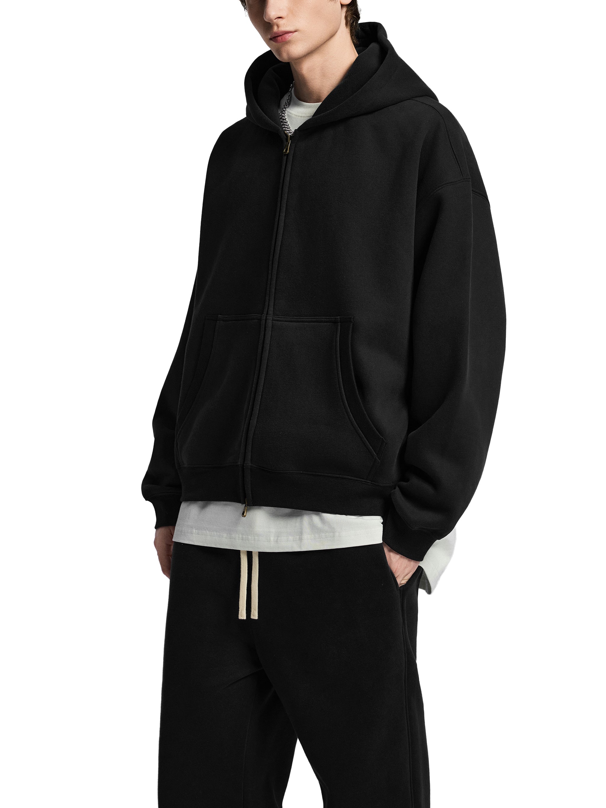 Left Behind/Aliens Essential Oversized Fleece Boxy Hoodie