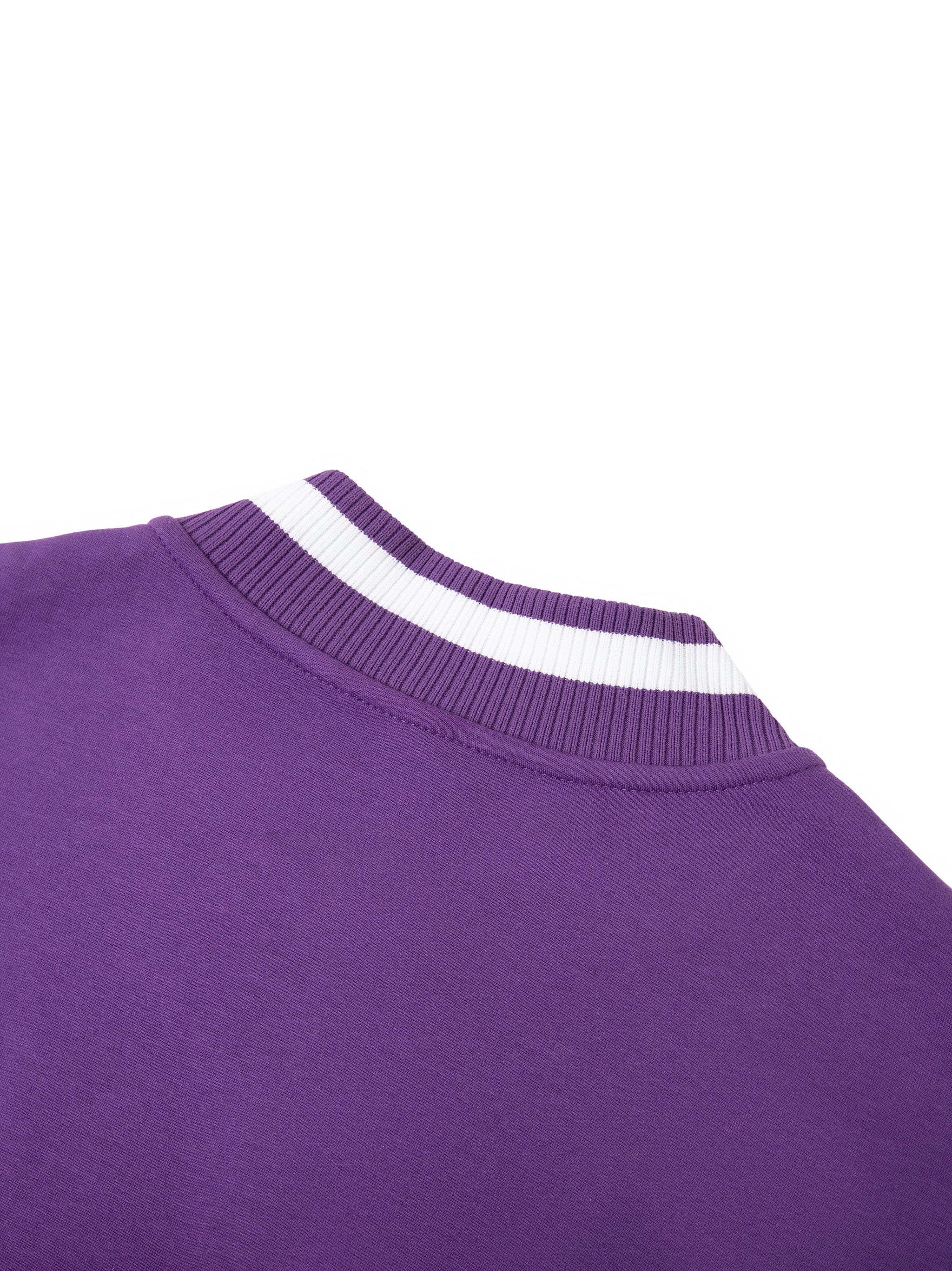 "Psalm 103:1" Contrast Piping Zip Bomber Jacket