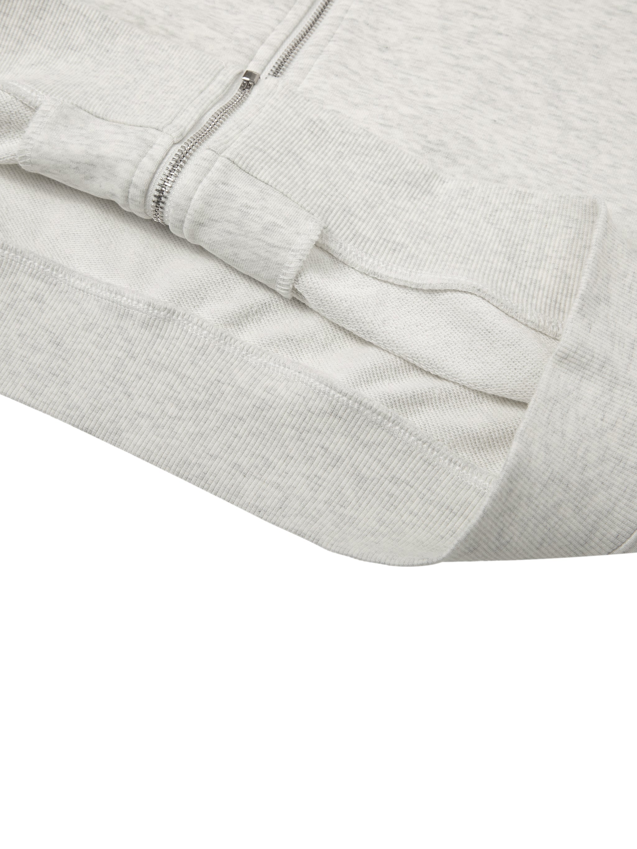 Saved by grace/walk by faith Essential Cropped Zip-Up Hoodie