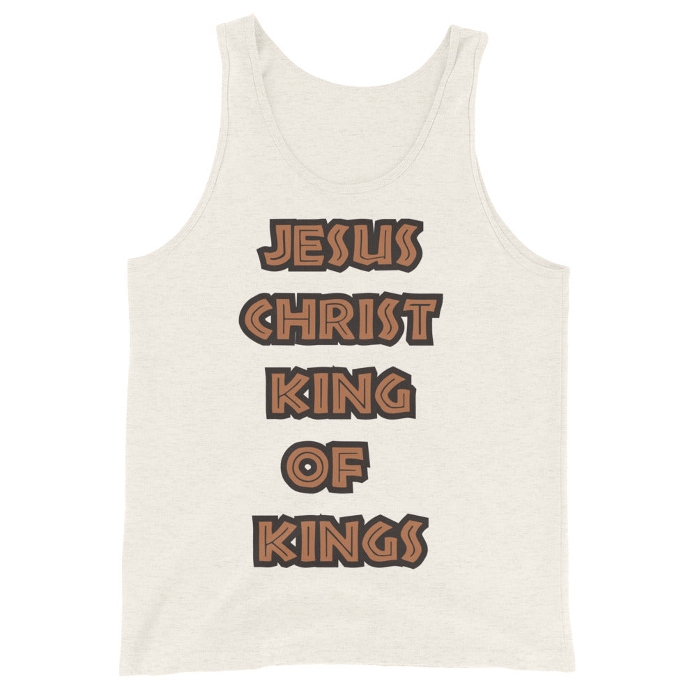 Jesus Christ King of Kings Men's Tank Top