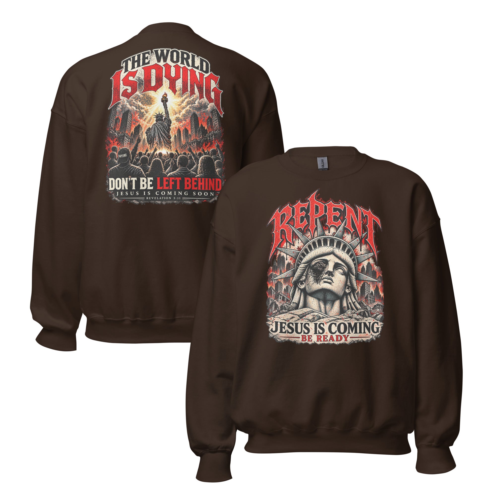 Repent/The World is dying Unisex Sweatshirt