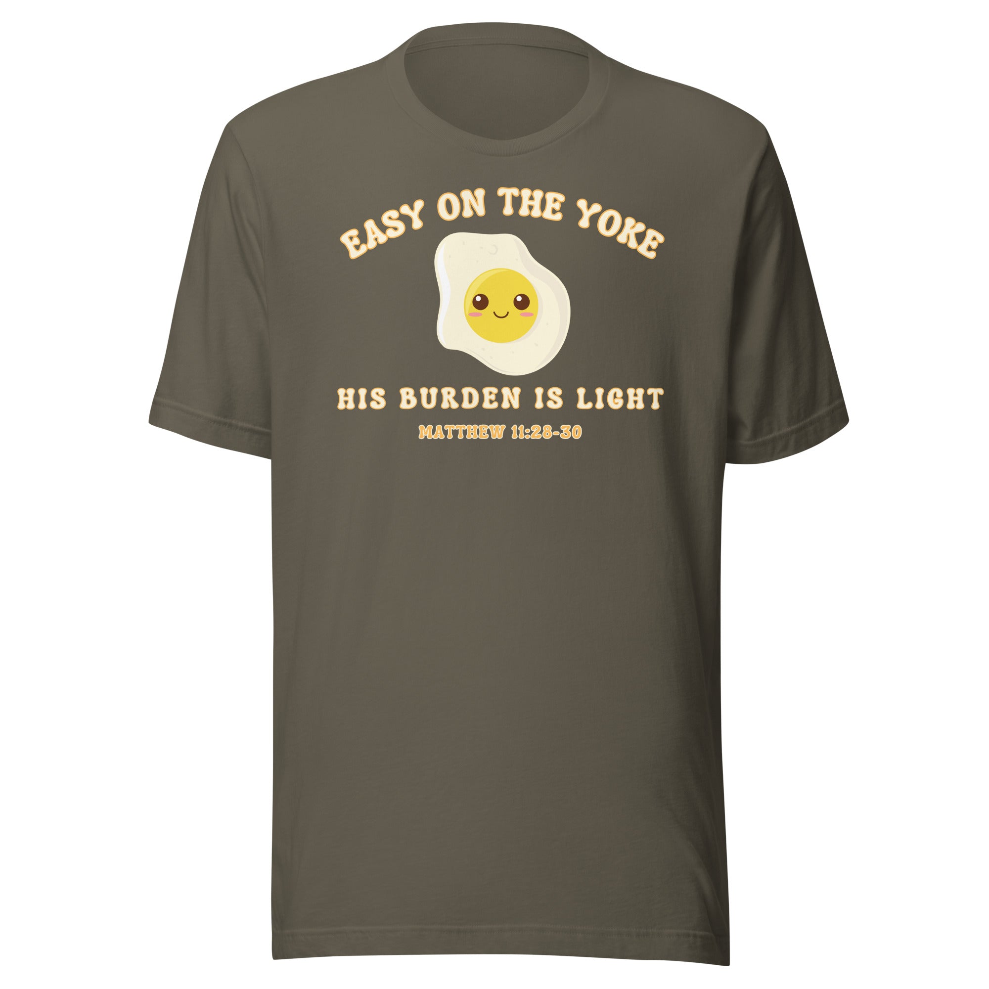 Easy on the yoke Unisex t-shirt