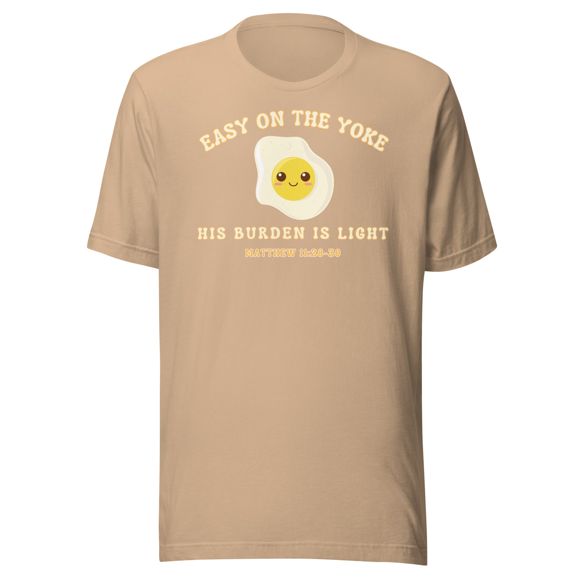 Easy on the yoke Unisex t-shirt