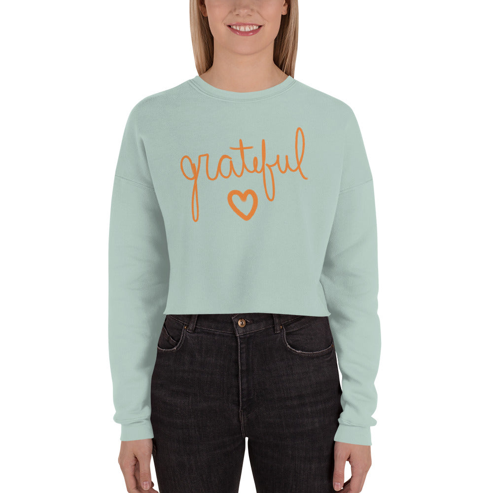 Grateful Crop Sweatshirt