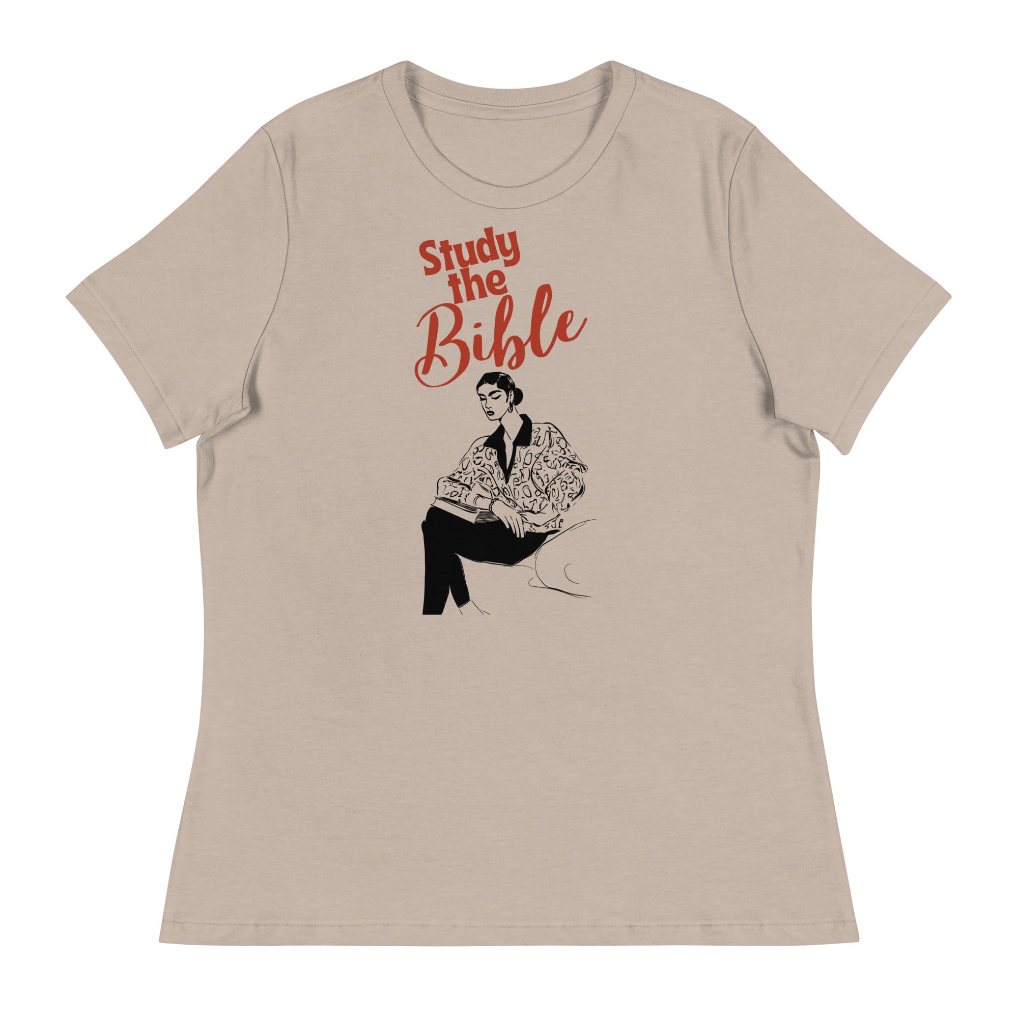 Study the Bible Women's Relaxed T-Shirt