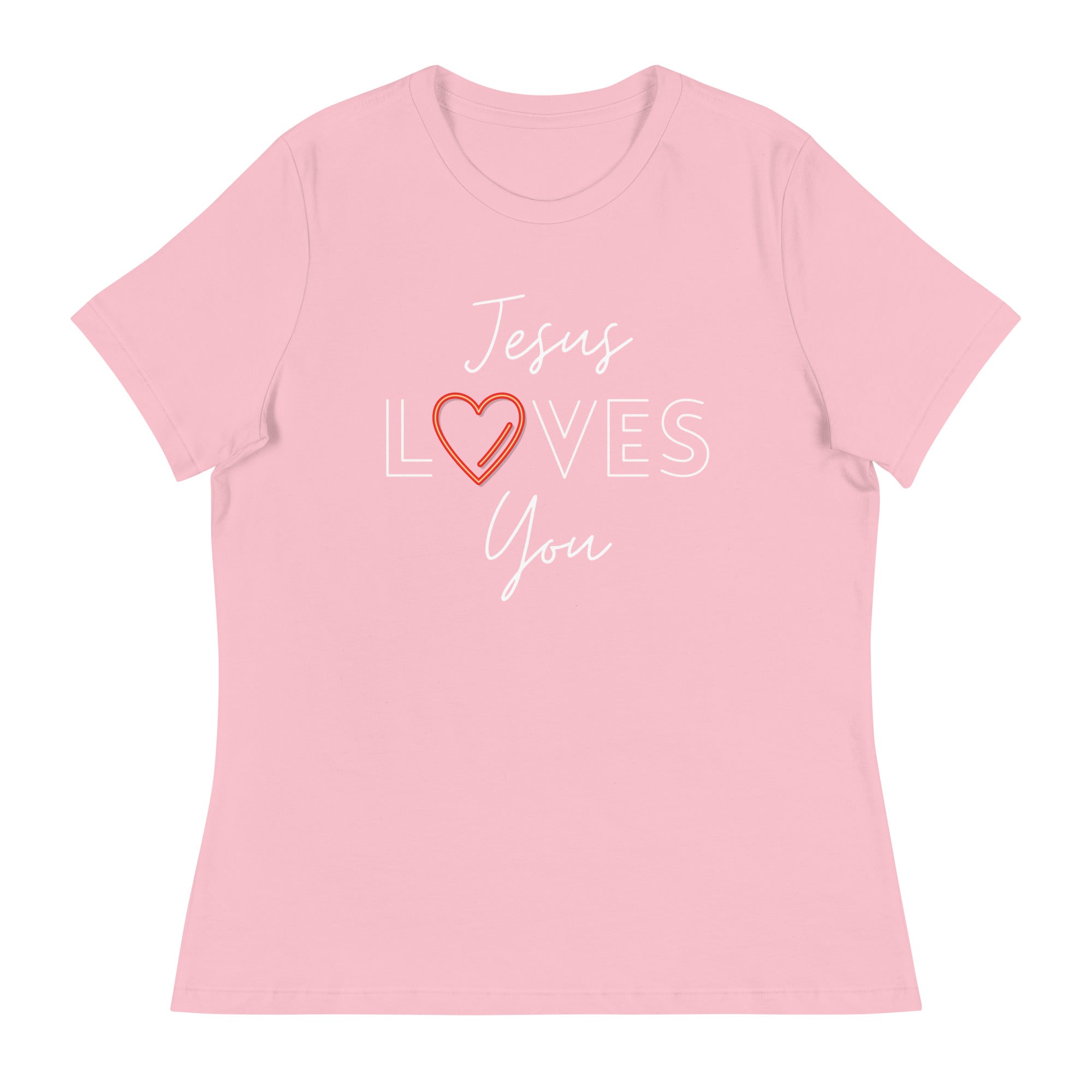 Jesus Loves You Women's Relaxed T-Shirt