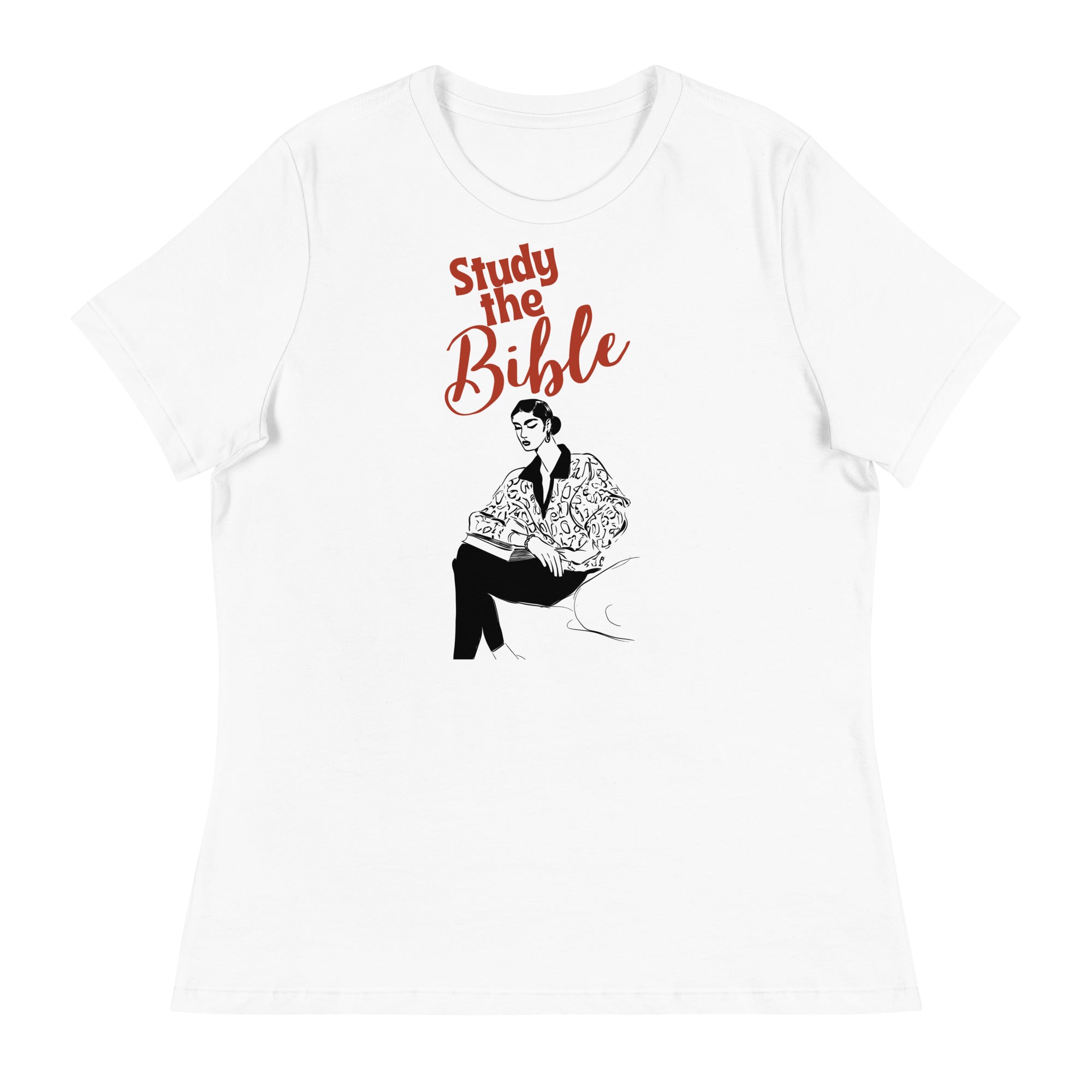 Study the Bible Women's Relaxed T-Shirt