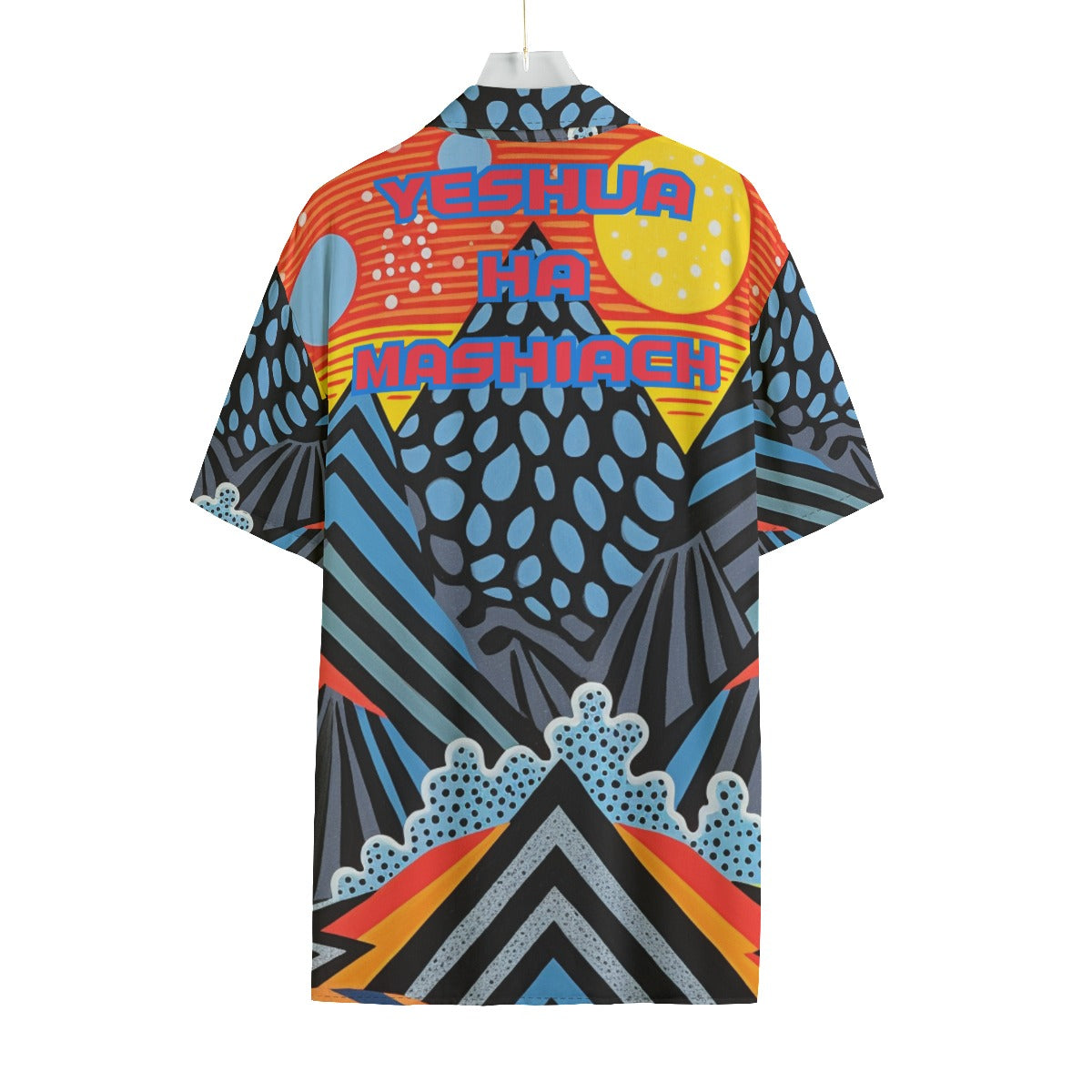 Yeshua Ha Mashiach Rayon Button Up Shirt