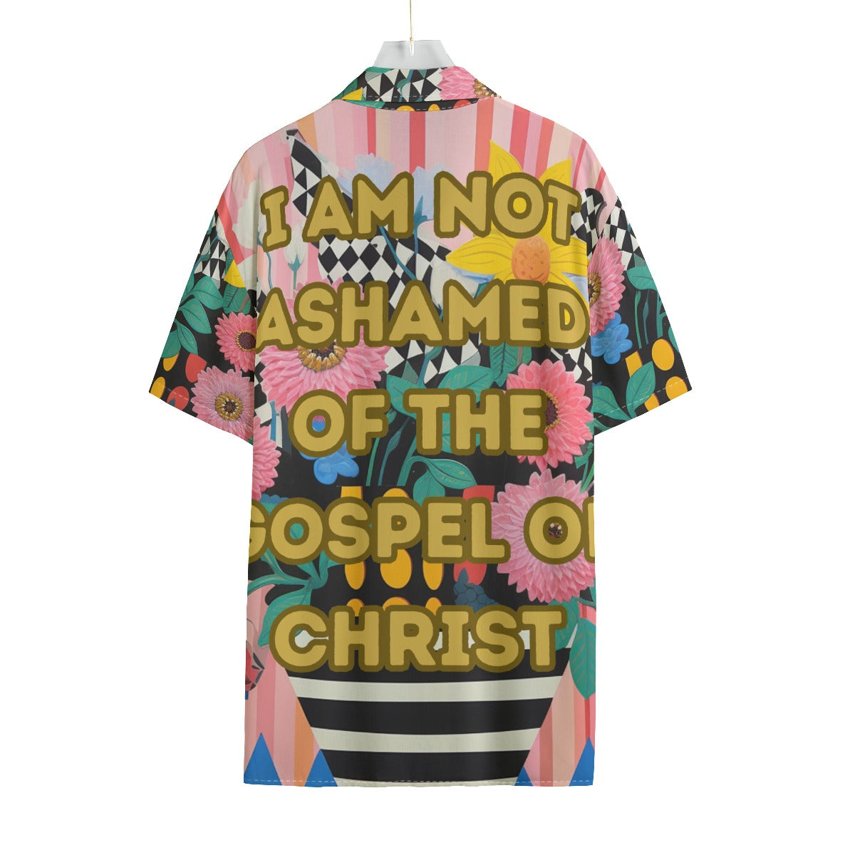 I am not ashamed of the Gospel of Christ Rayon Shirt With Pocket