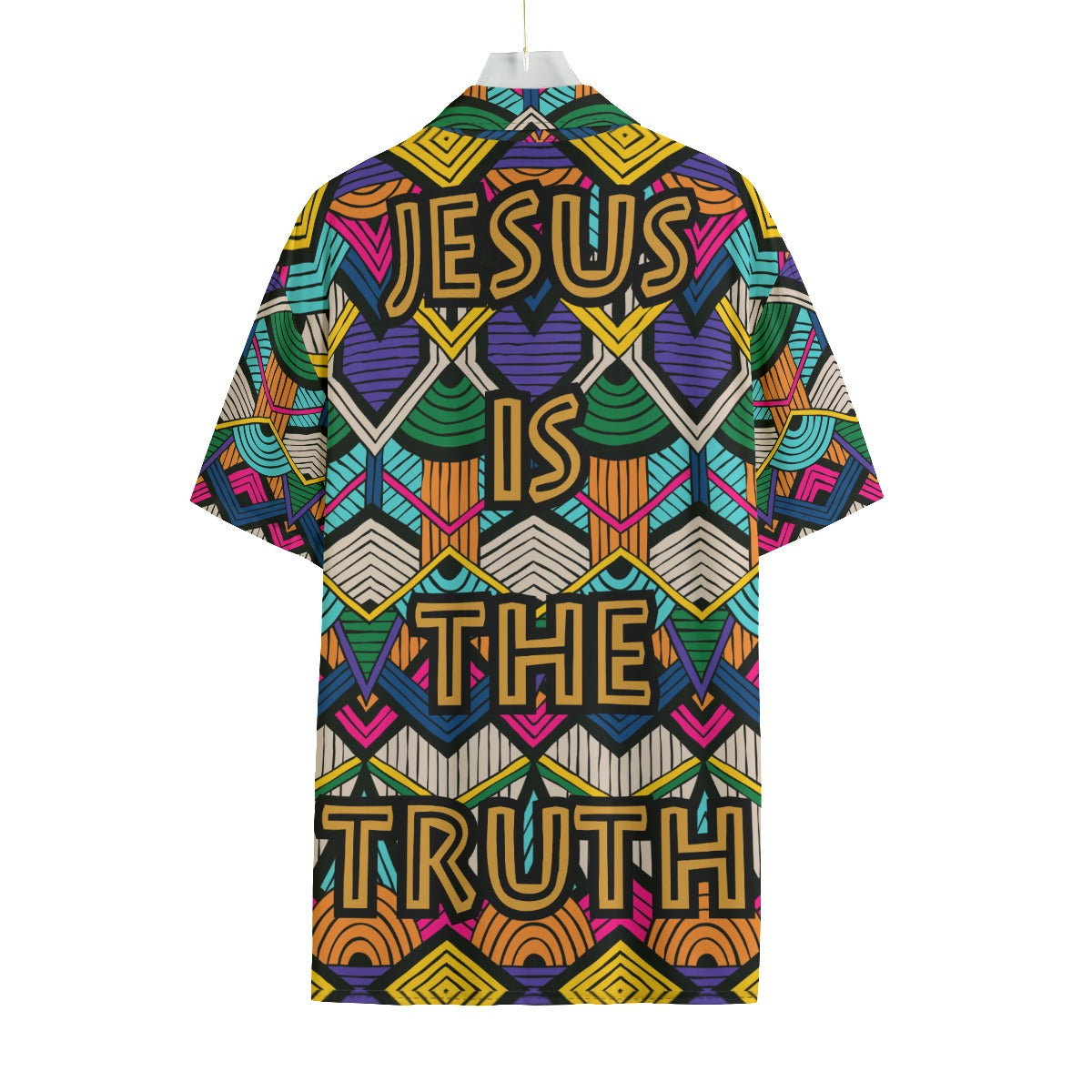 Jesus Is The Truth Rayon Button Up Shirt
