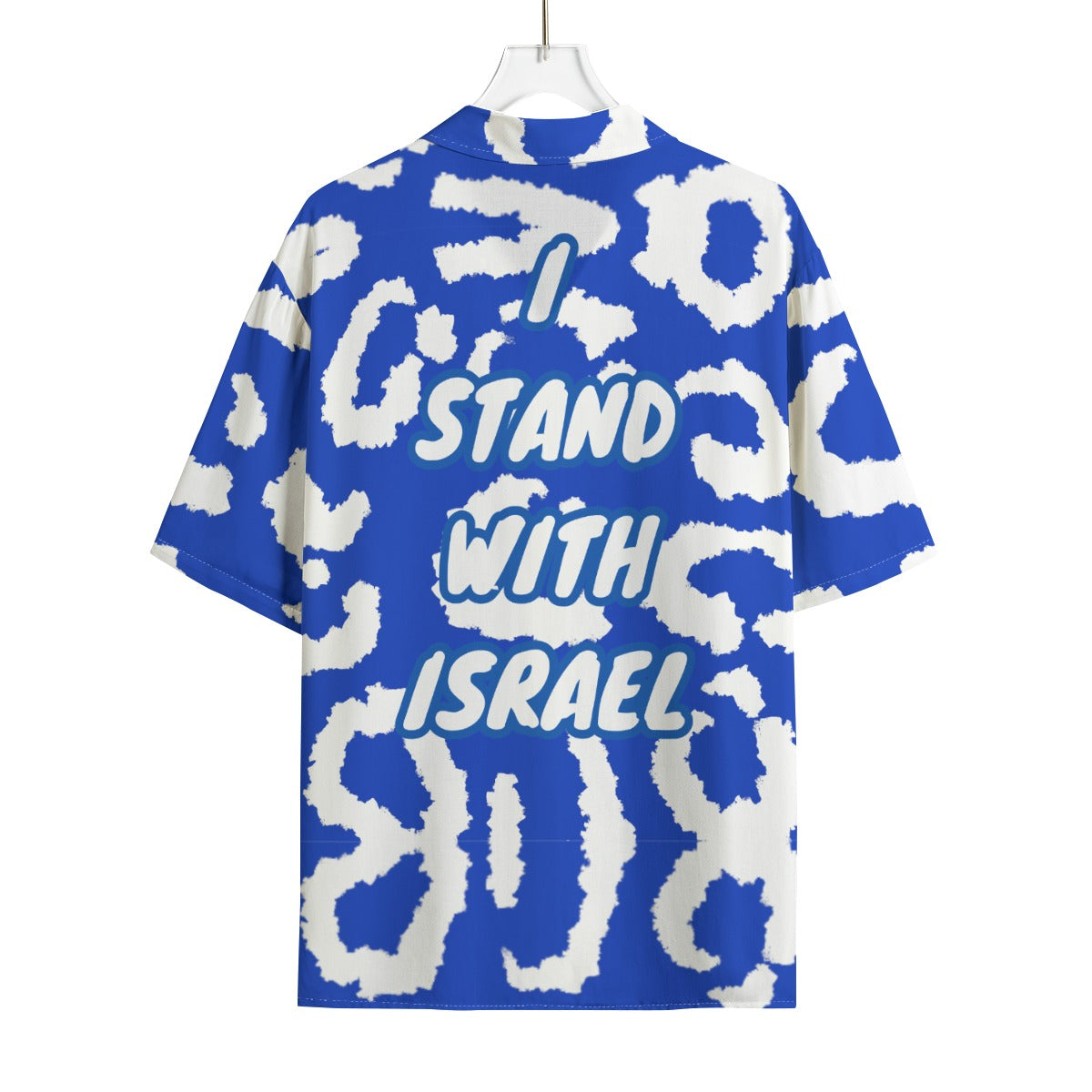 I stand with Israel Hawaiian Rayon Shirt
