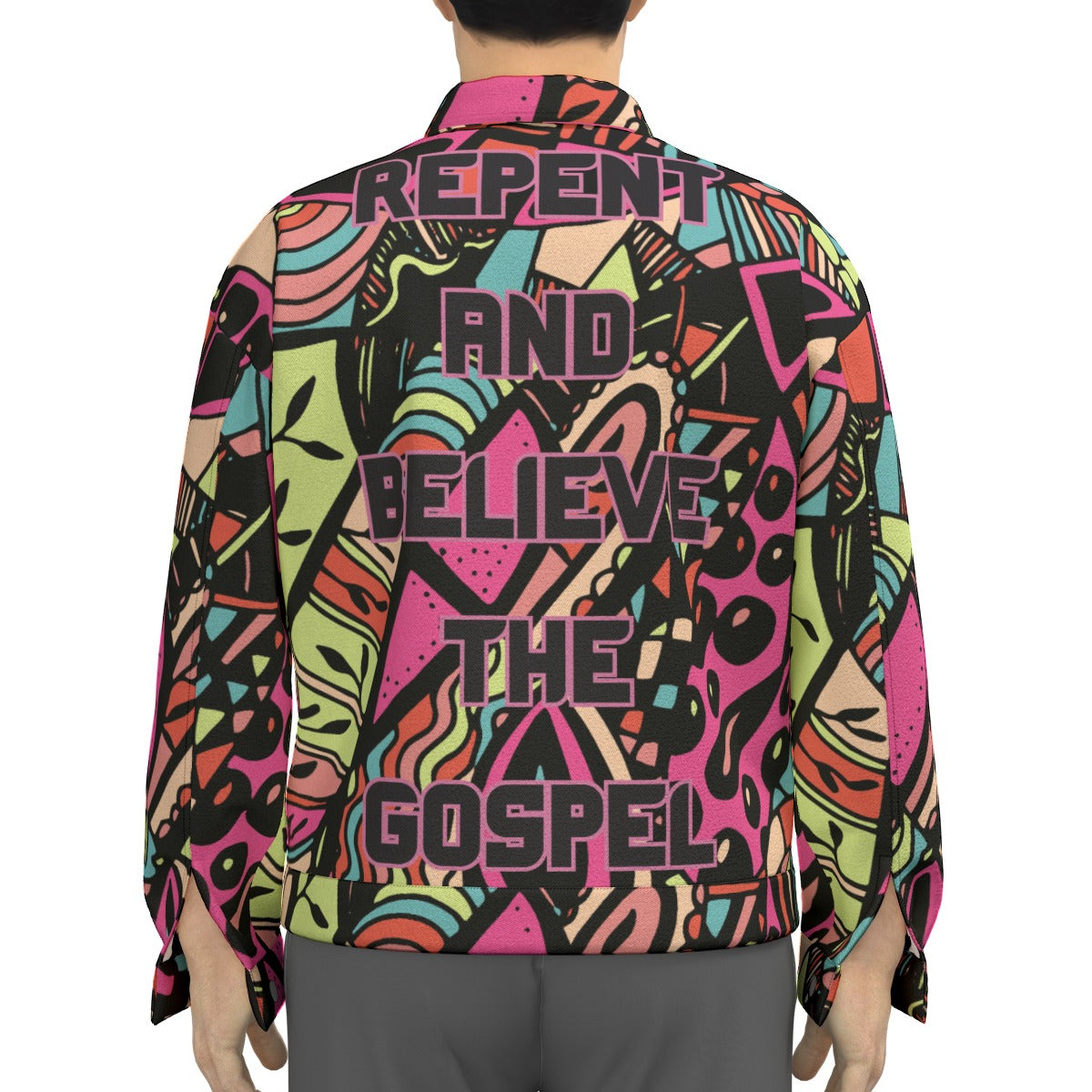 Repent and Believe the Gospel Lapel Jacket