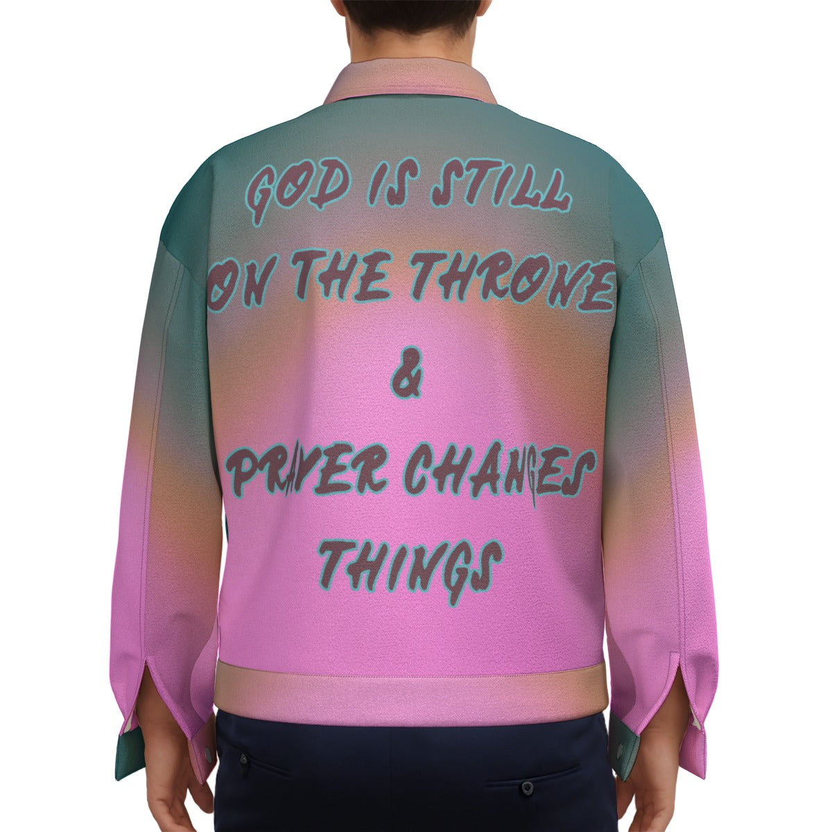 God is still on the throne Lapel Jacket