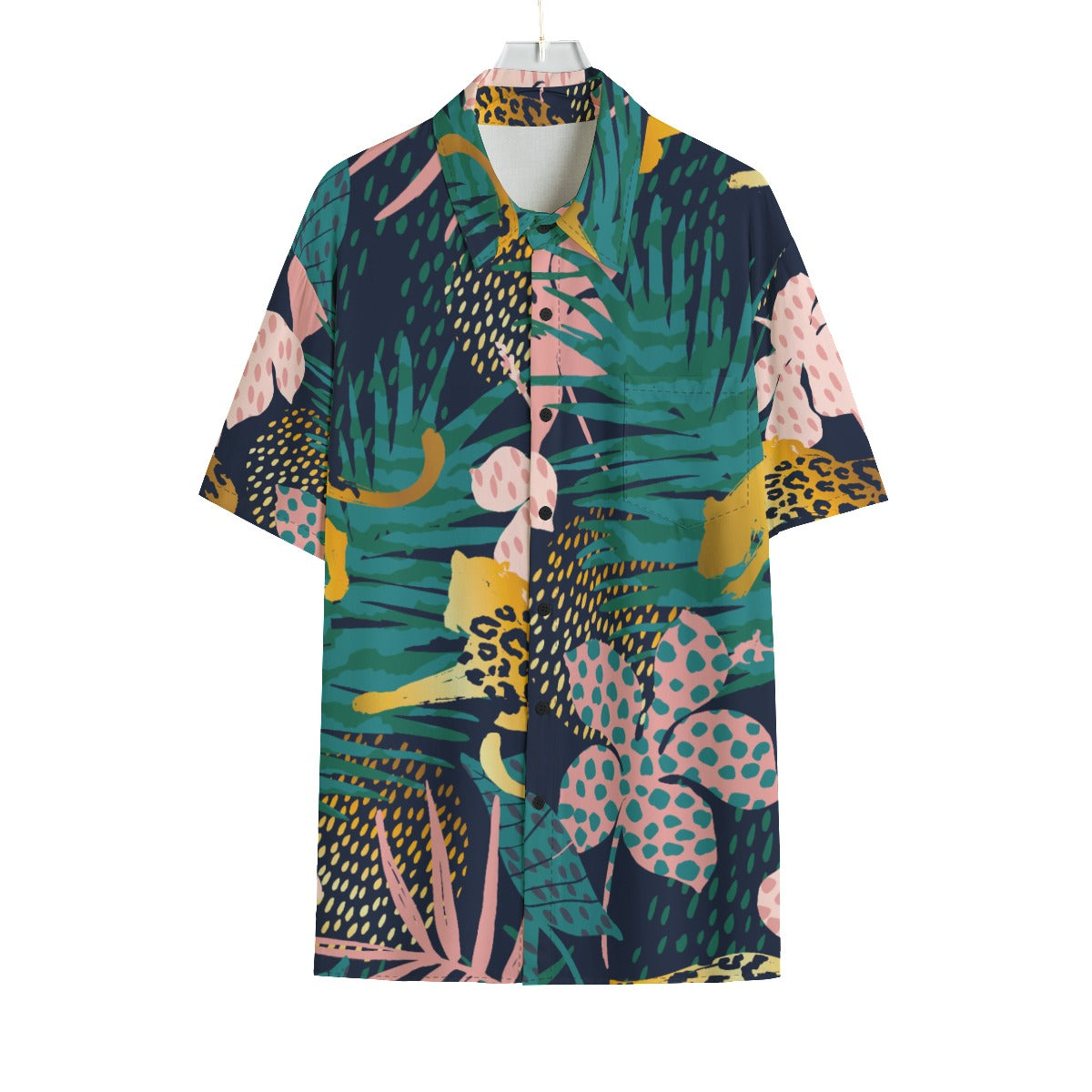 Keep Your Eyes On Jesus Rayon Shirt With Pocket