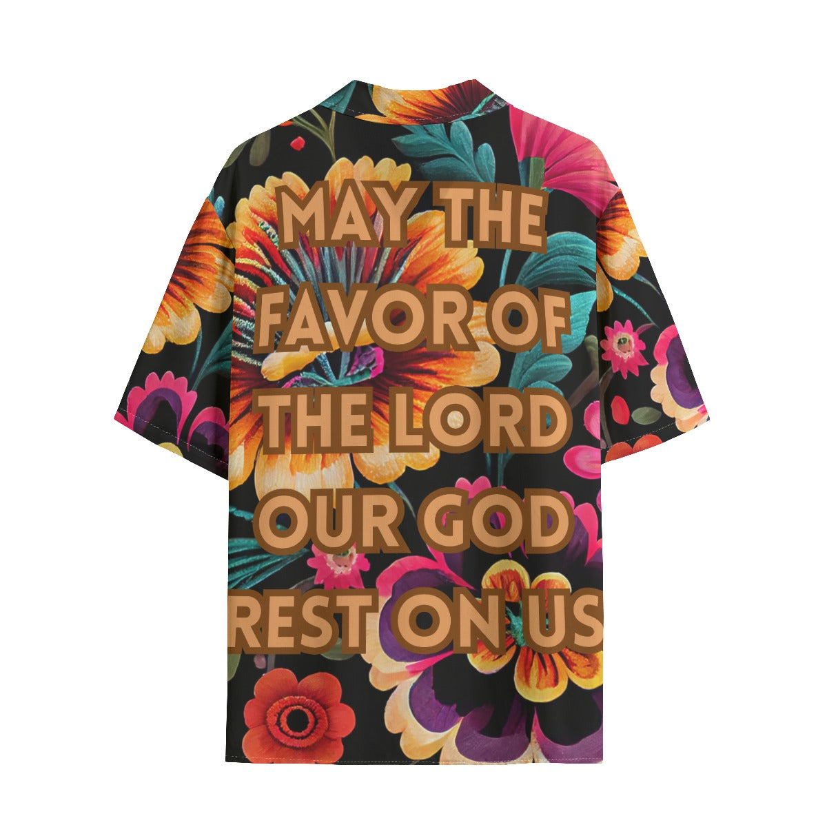 The Favor Of The LORD Rayon Button Up Shirt