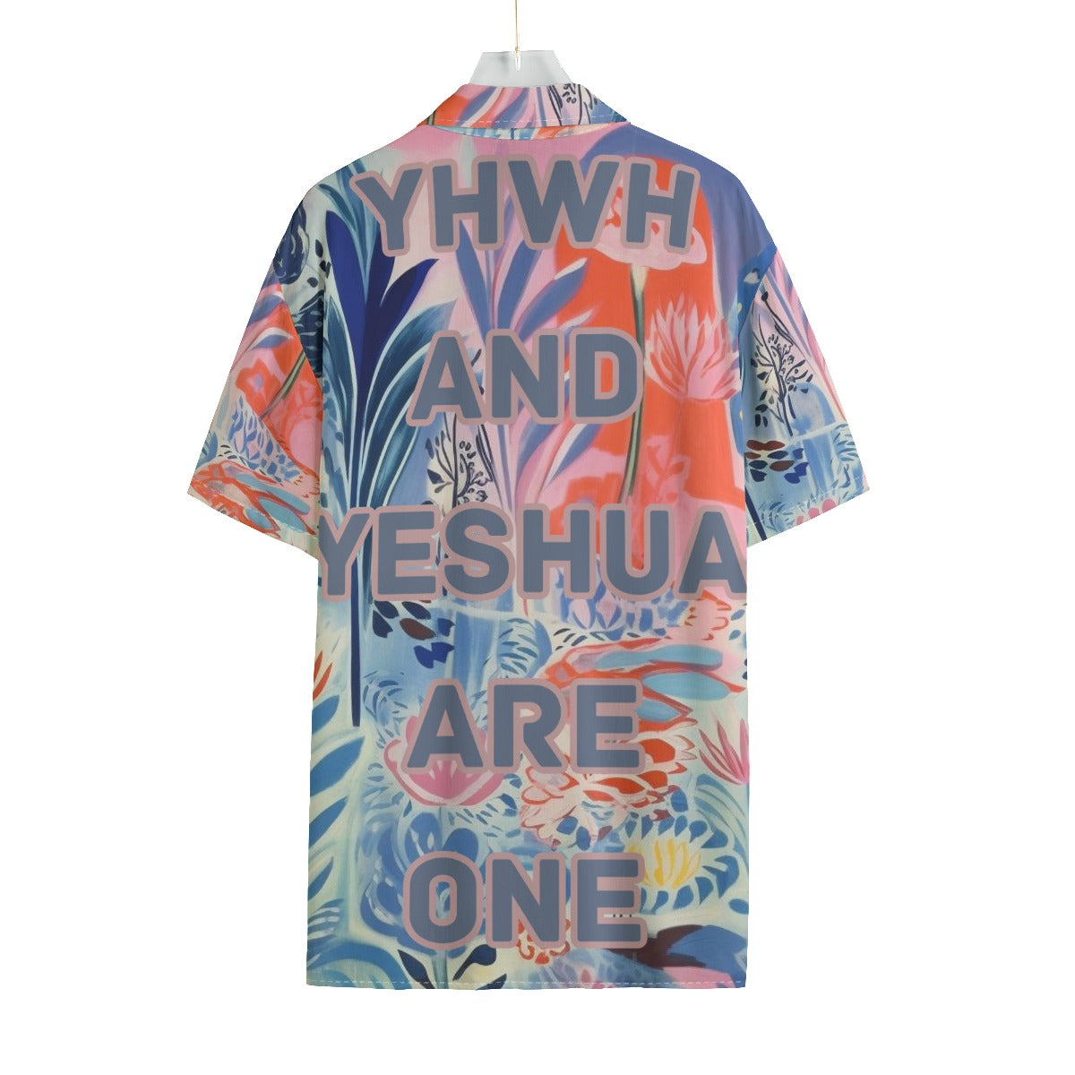 YHWH and YESHUA are ONE Rayon Shirt With Pocket