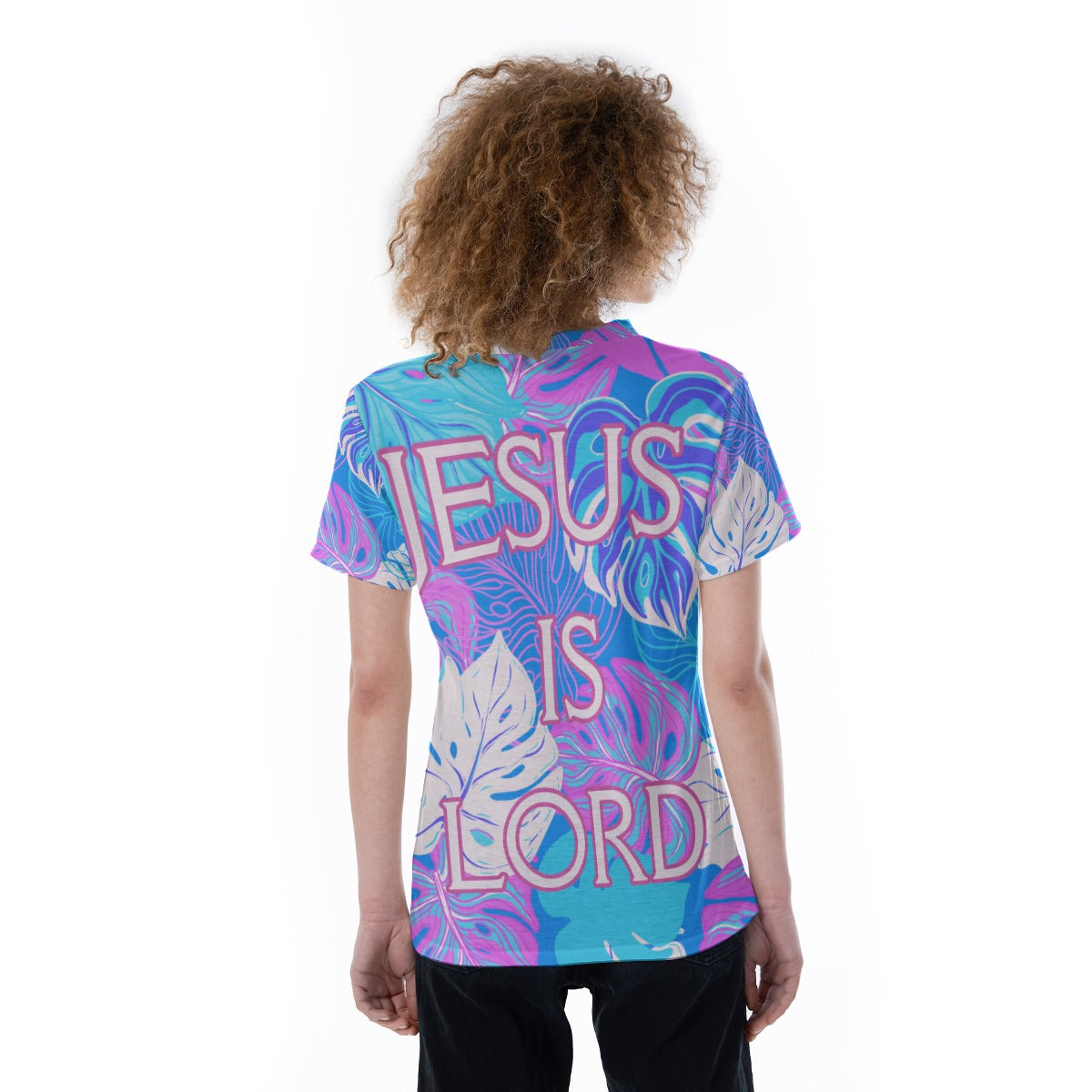 Jesus is LORD V-neck Women's T-shirt