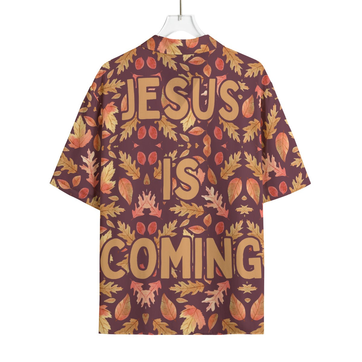 Jesus is Coming Hawaiian Rayon Shirt