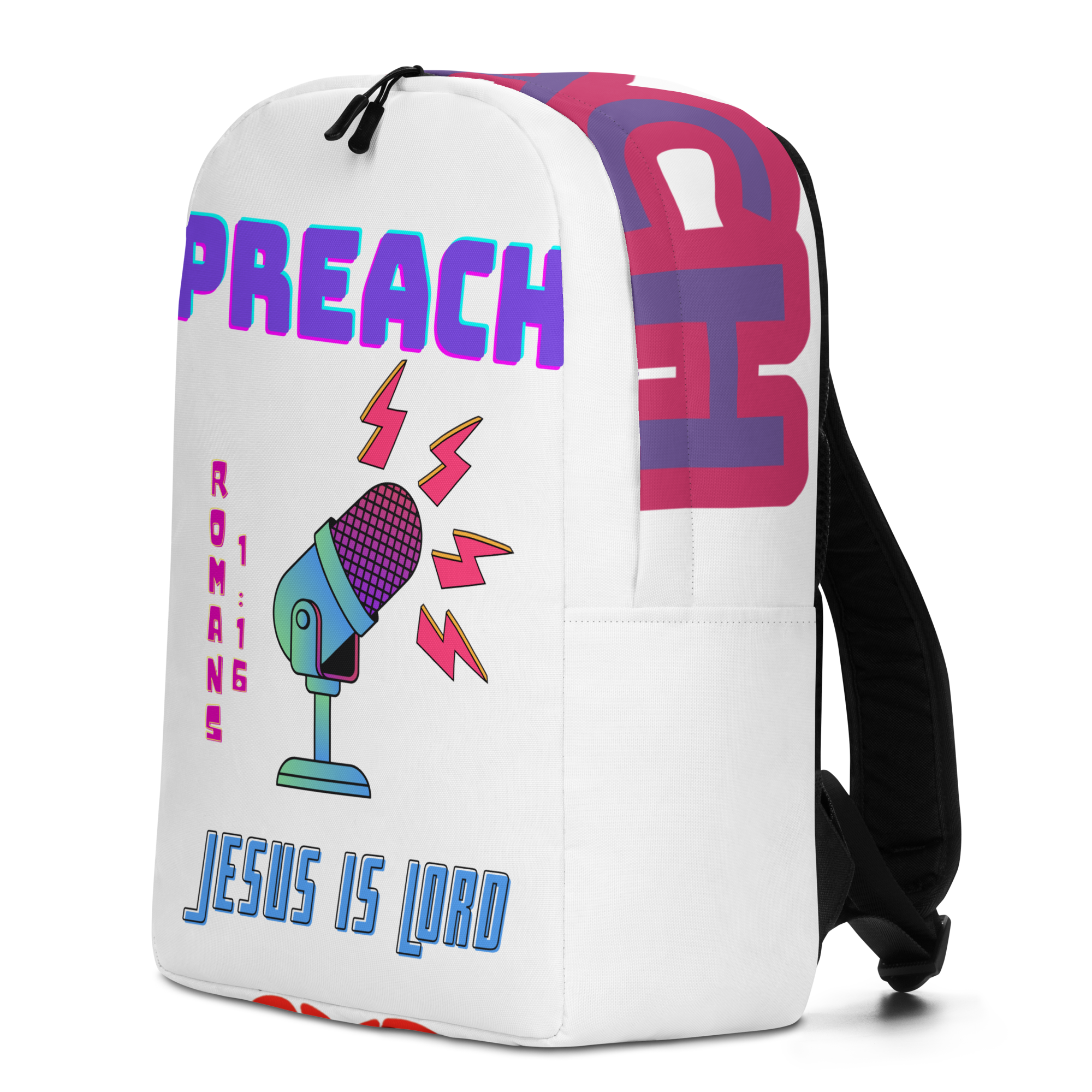 Preach Jesus is LORD Minimalist Backpack
