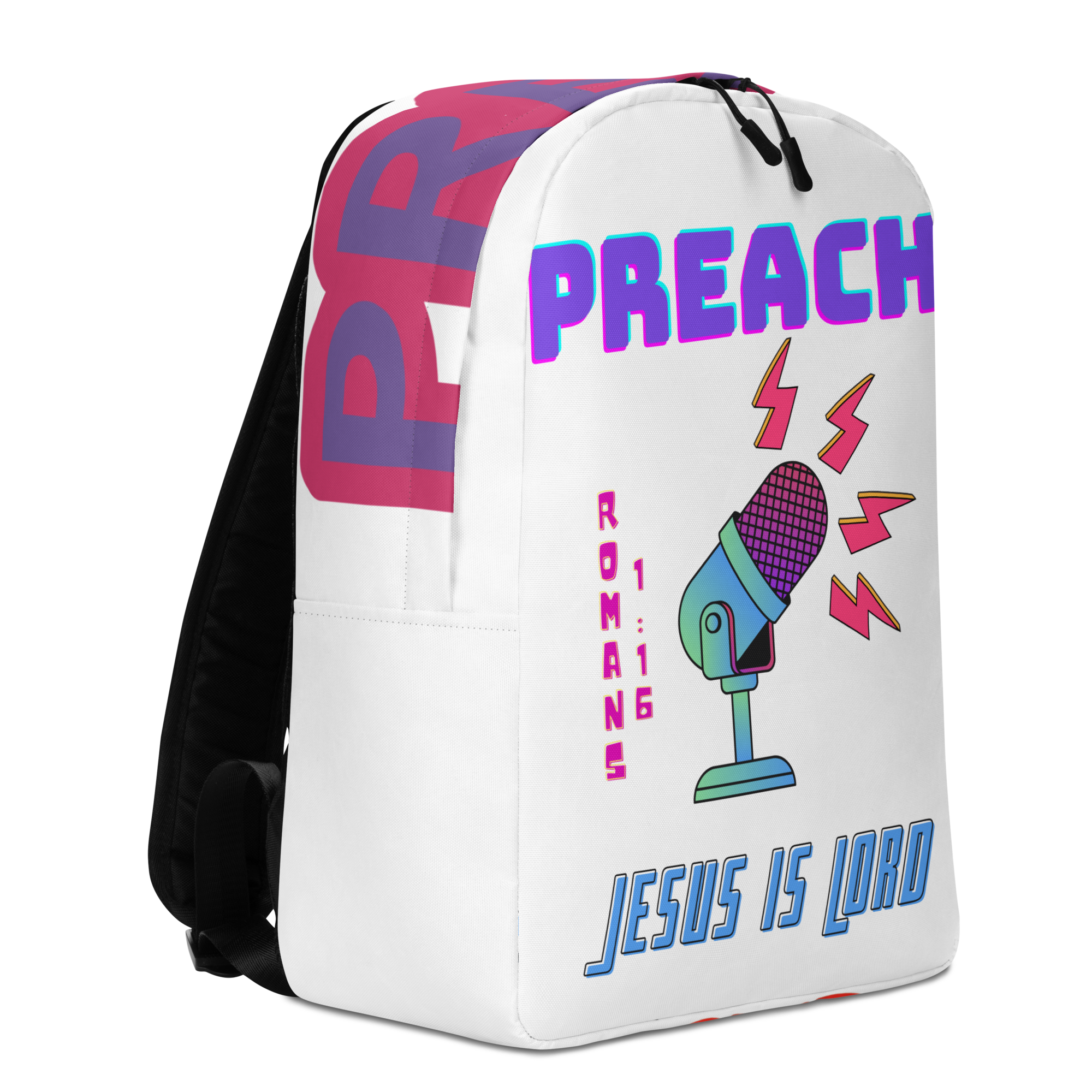 Preach Jesus is LORD Minimalist Backpack