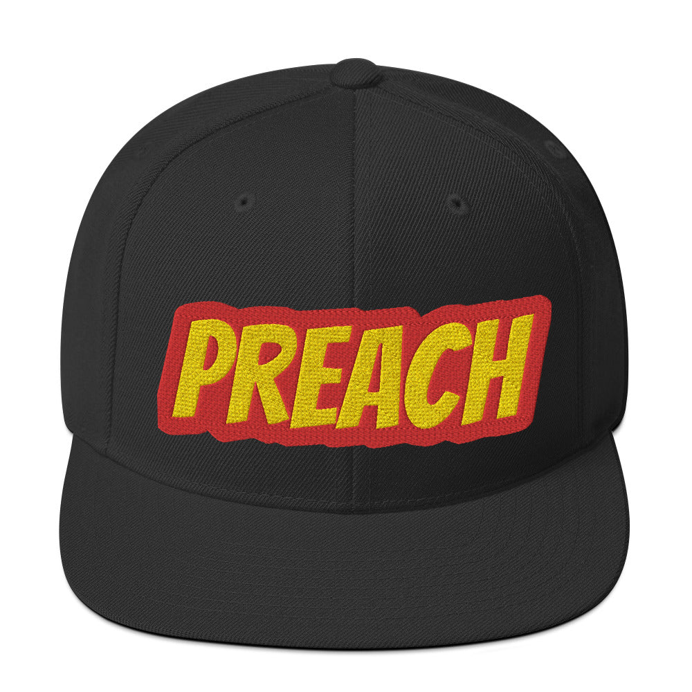 Preach Snapback Hat