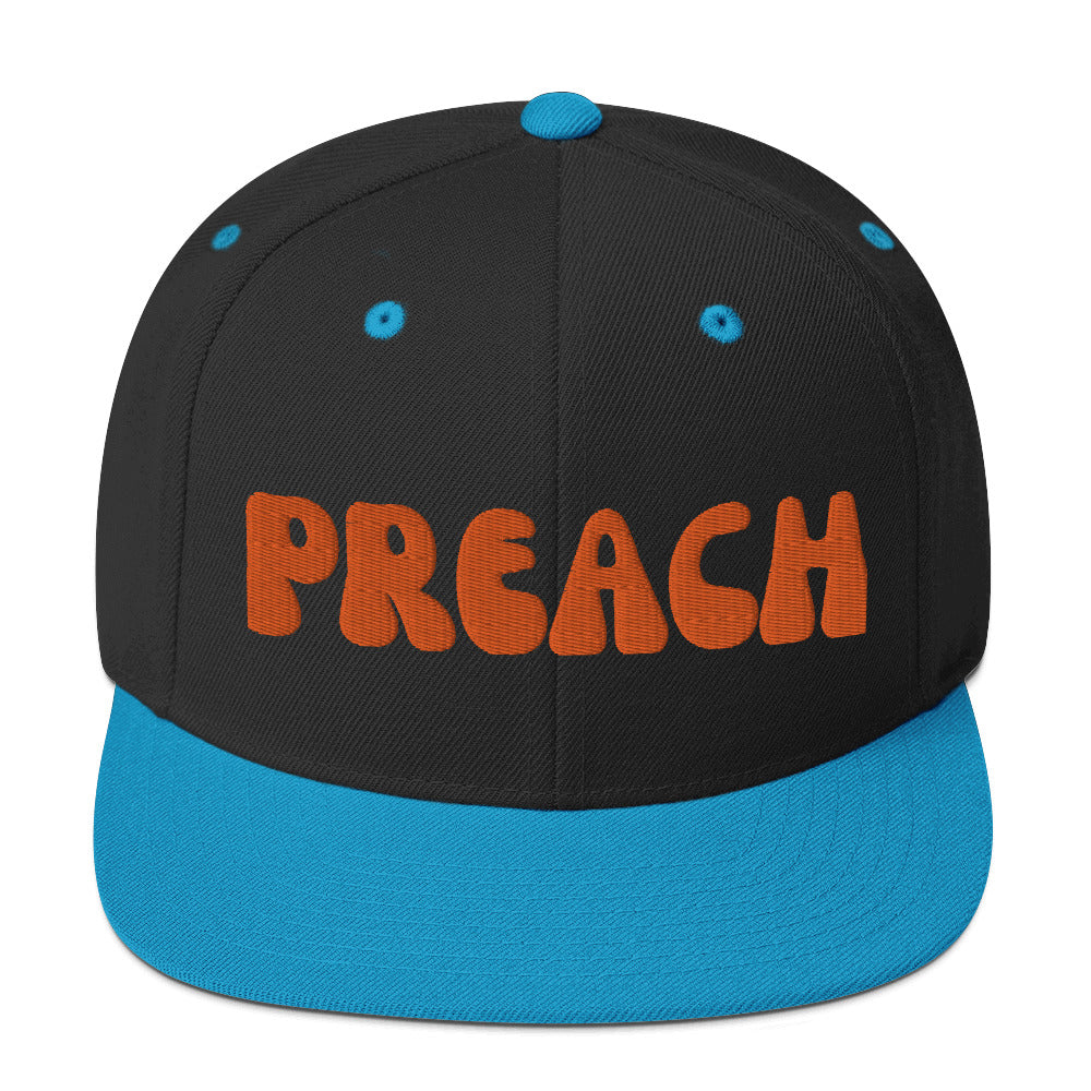 Preach Snapback Hat