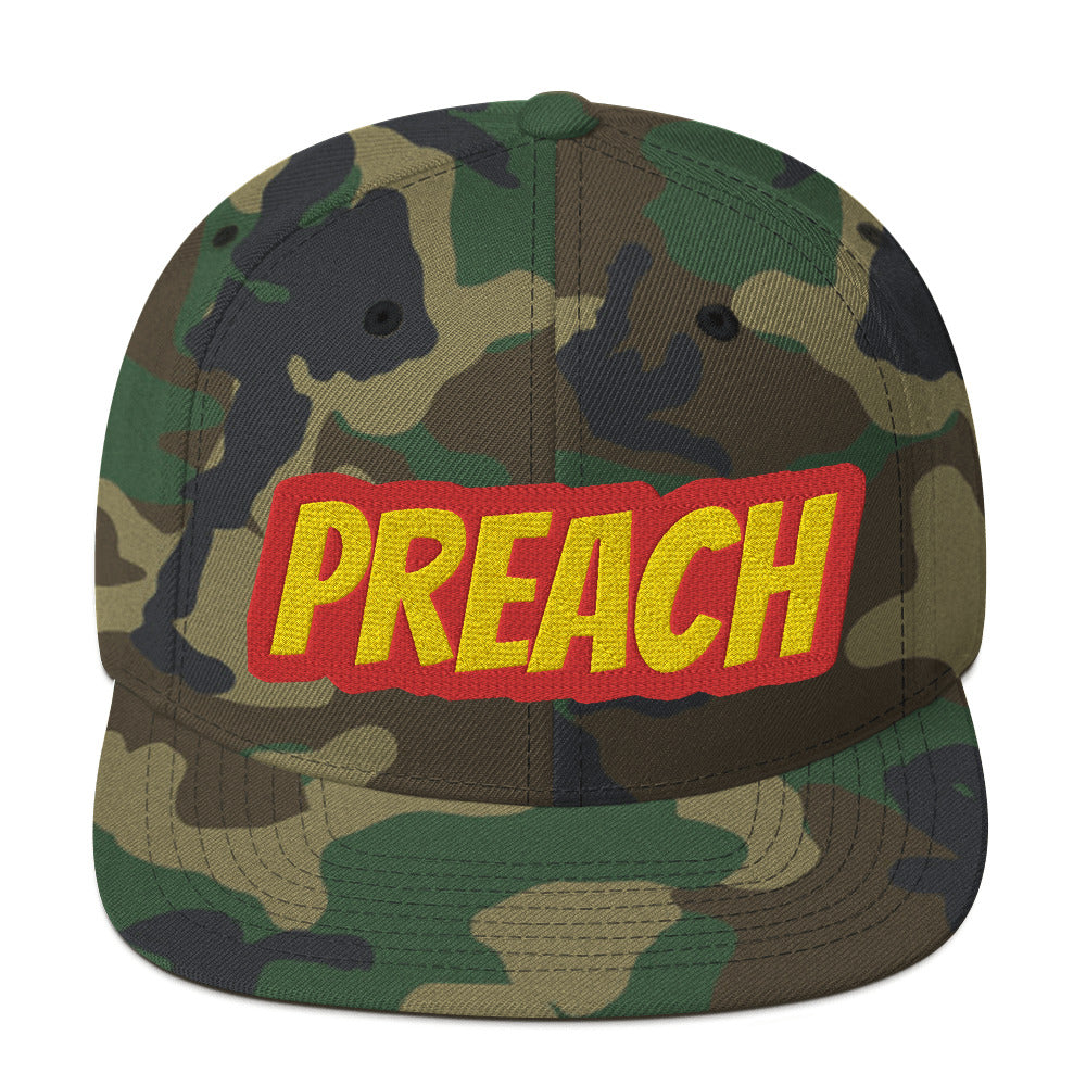 Preach Snapback Hat