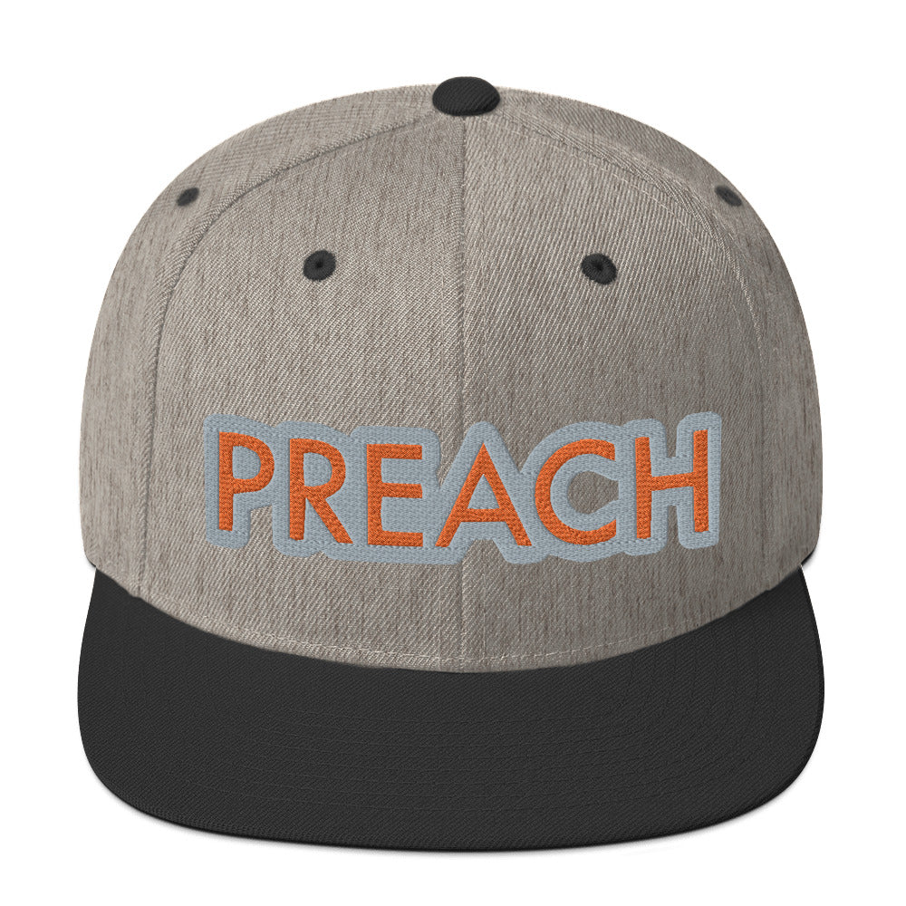 Preach Snapback Hat