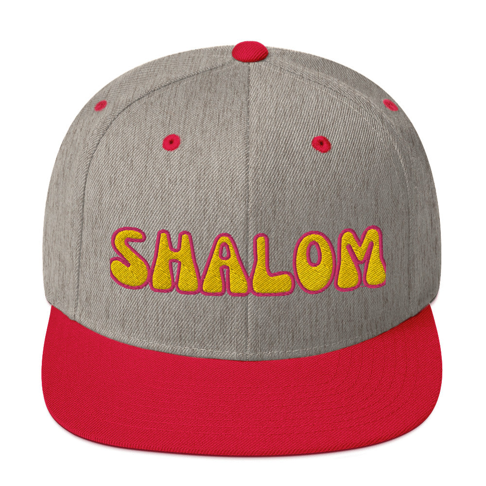 Shalom Snapback Hat